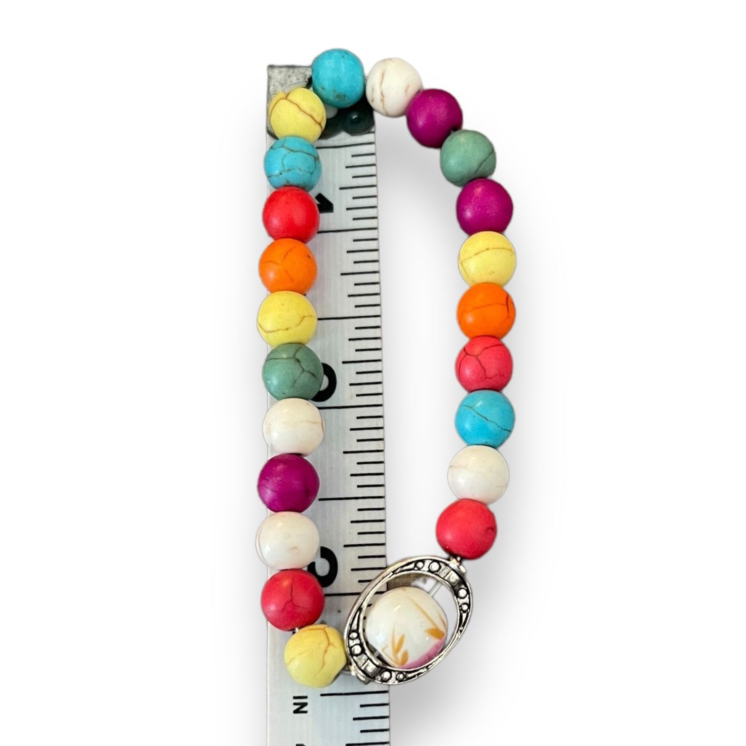 Other Handmade Marbled Multicolor Slip On Bracelet Size ONE SIZE - 4 Thumbnail