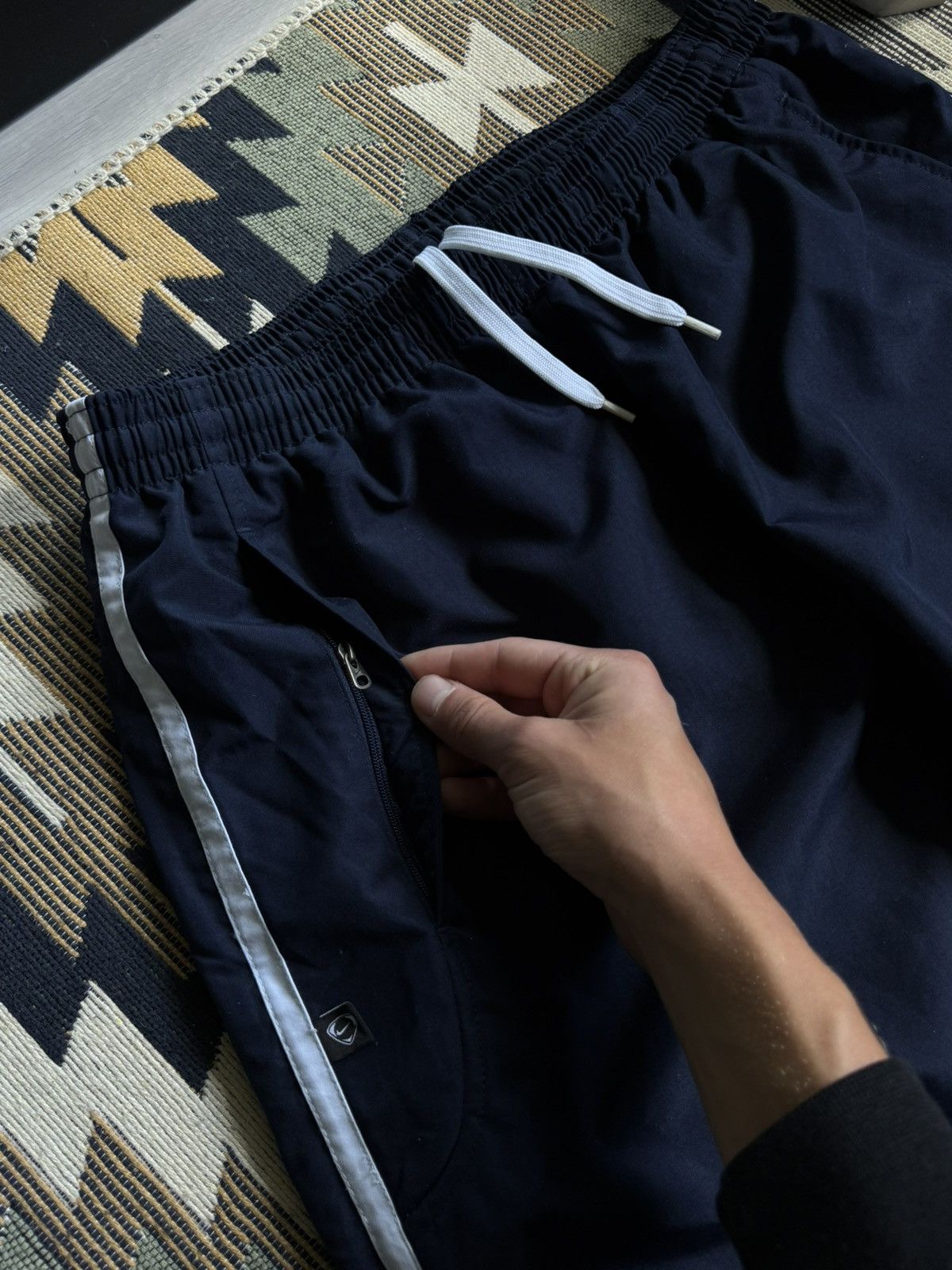 Nike Vintage Nike Nylon Baggy Y2K Drill Pants Size US 36 / EU 52 - 9 Thumbnail