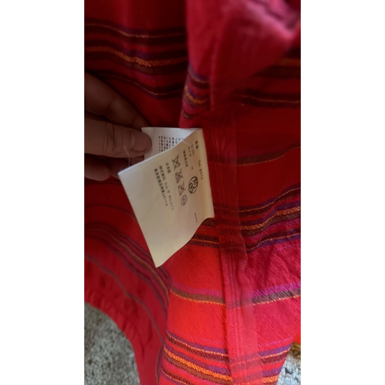 Comme des Garcons comme des garcons tricot red flannel shirt Size M / US 6-8 / IT 42-44 - 4 Thumbnail