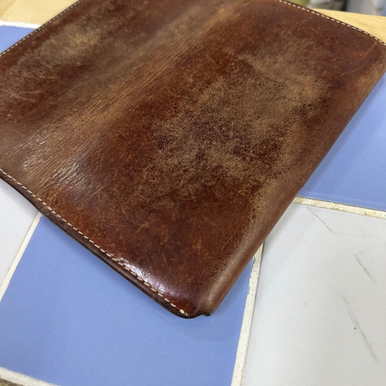 Porter Porter Yoshida Hoff Vintage Leather Long Wallet Japan Size ONE SIZE - 8 Thumbnail