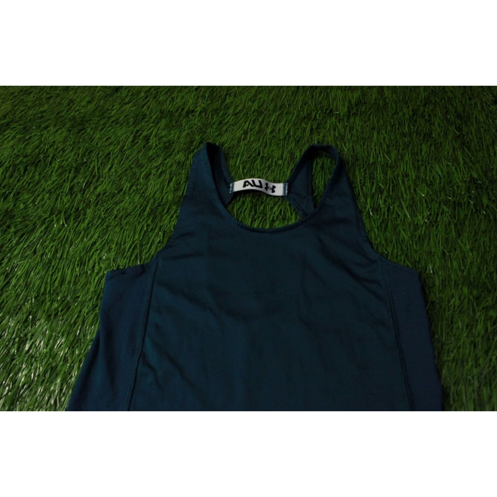 Under Armour UNDER ARMOUR HEATGEAR Vest SHIRT Training XS Women Green 2021 Jersey Size XS / US 0-2 / IT 36-38 - 2 Thumbnail
