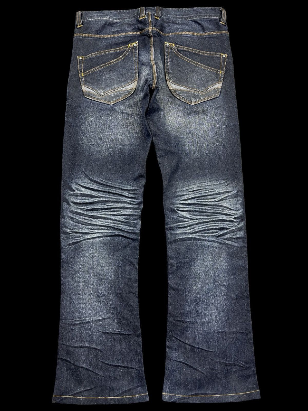 Nicole Club 💥Flare Multipockets💥NCFM Indigo Flare Denim K35 Size US 34 / EU 50 - 2 Thumbnail