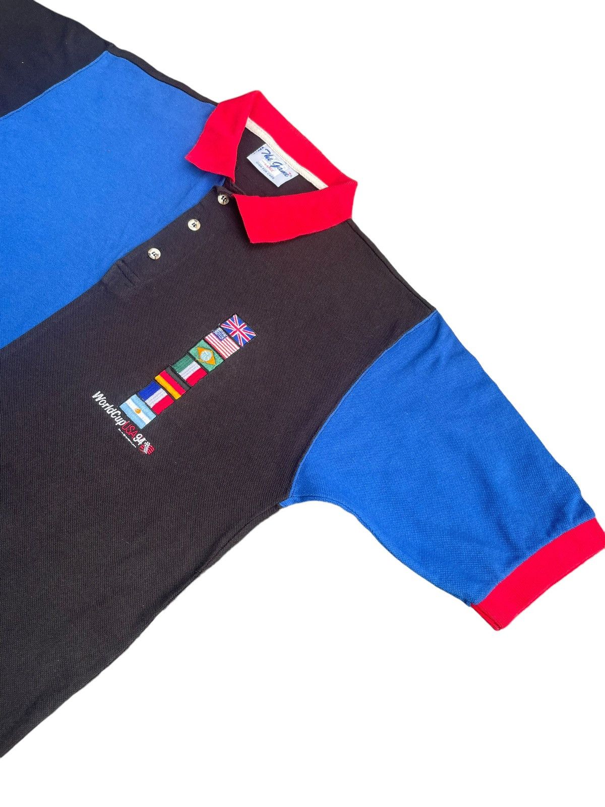 Other Vintage 94 World Cup Usa Polo Tshirt Size US L / EU 52-54 / 3 - 2 Thumbnail