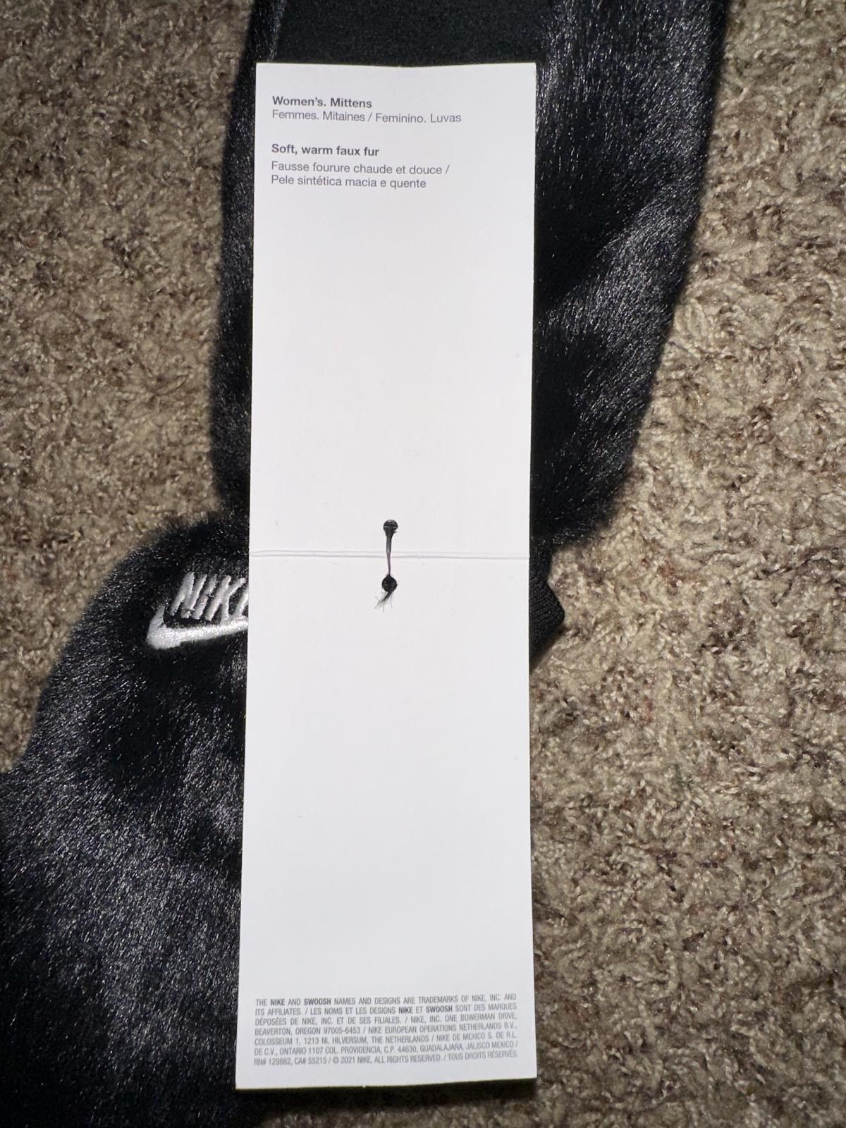 Nike Nike Women’s Warm Mitten Gloves Size ONE SIZE - 6 Thumbnail