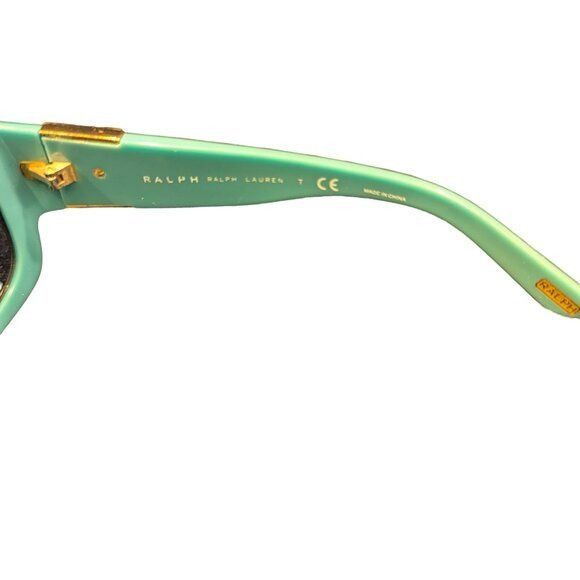 Ralph Lauren Ralph Lauren Y2K Sunglasses Black Turquoise RA5031 Size ONE SIZE - 5 Thumbnail