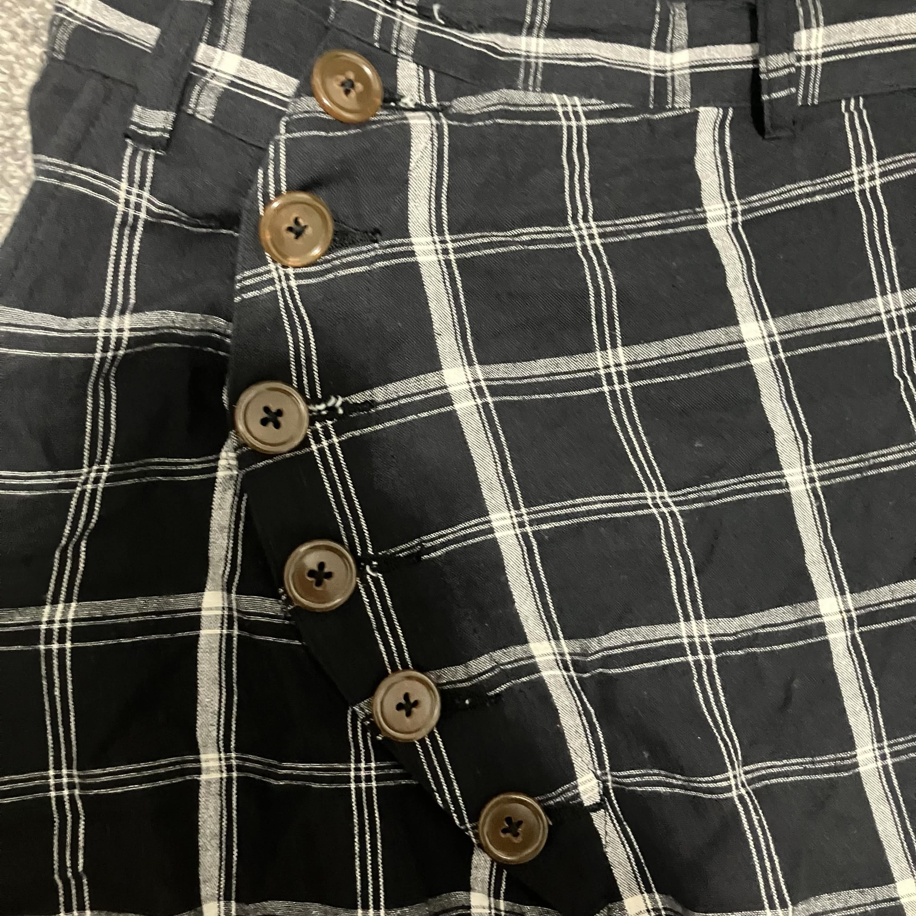 Vivienne Westwood RARE Viviene Westwood Plaid Button Capris Size US 28 / EU 44 - 3 Thumbnail