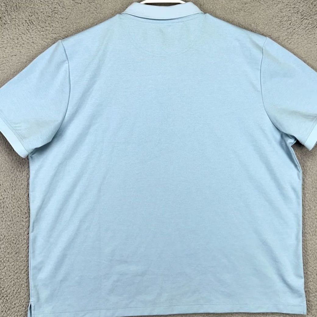 Nordstrom Nordstrom Tech Smart Golf Polo Shirt Men 3XL Blue Short Sleeve Polo Shirt Golf Polo Shirt Men 3XL Blue Short Sleeve Tech Smart Mens Polo Shirt Size US XXL / EU 58 / 5 - 2 Thumbnail