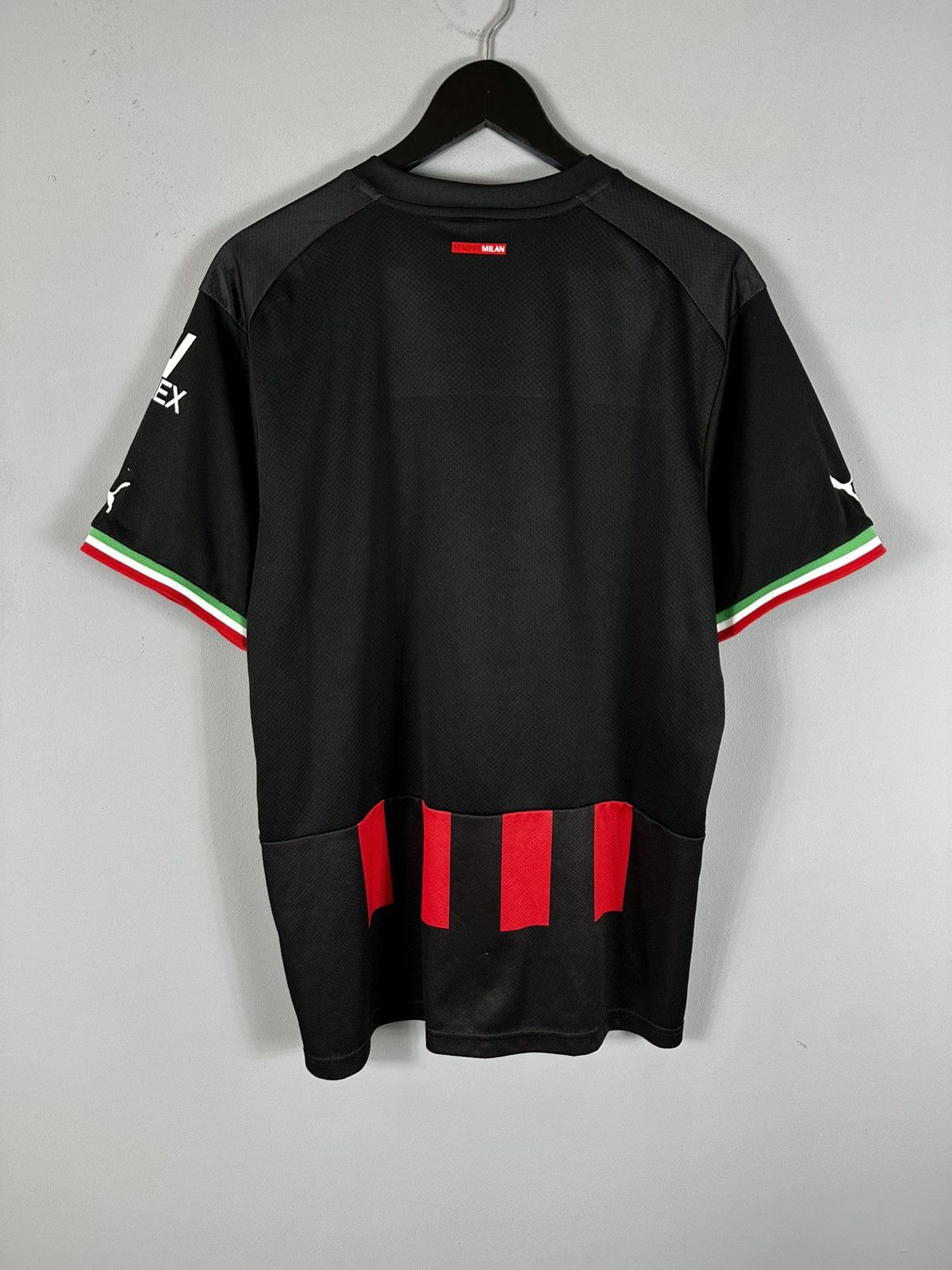 Puma Puma Men's Soccer A.C. Milan 22/23 Home Jersey Size US XL / EU 56 / 4 - 5 Thumbnail