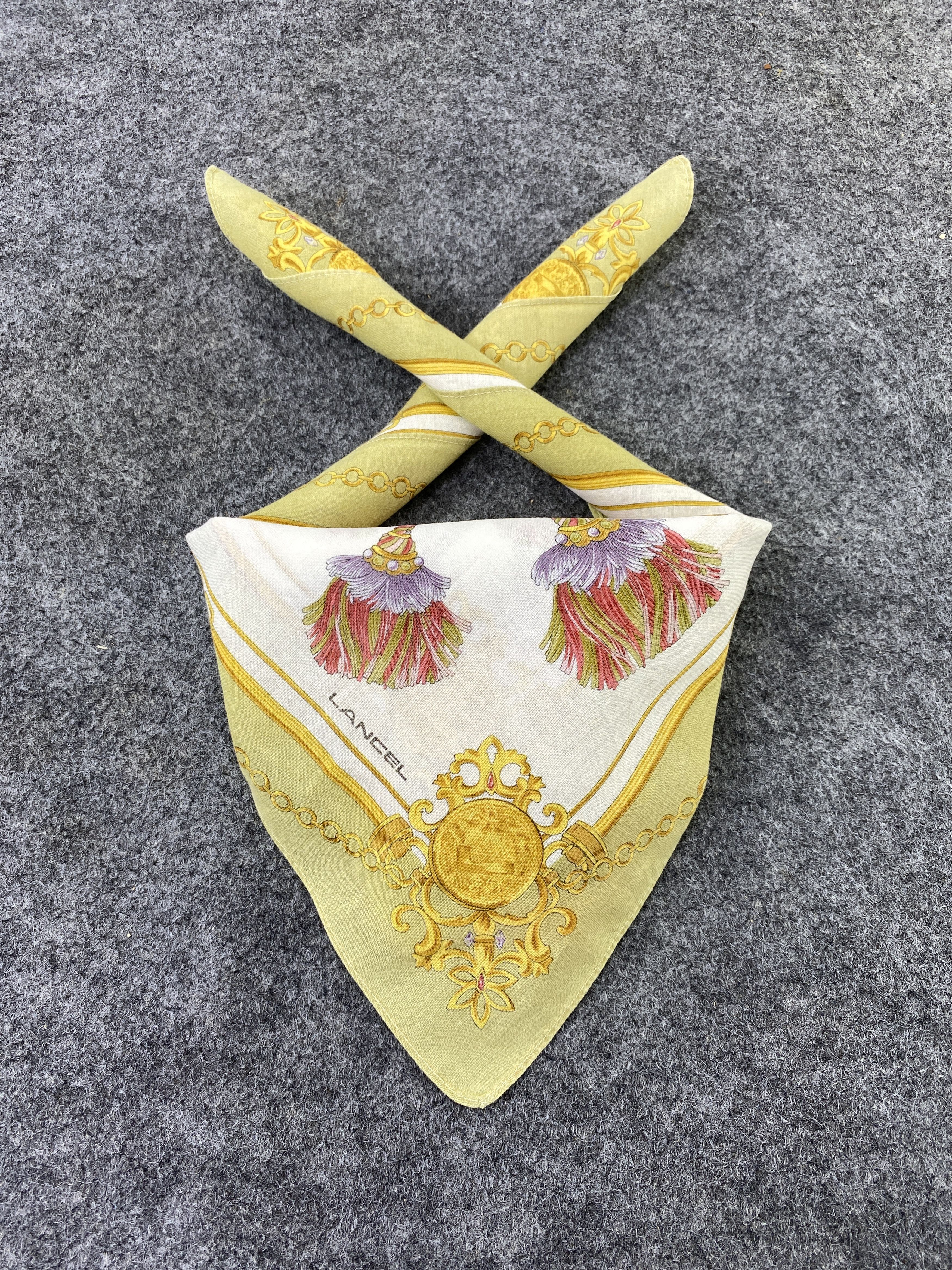Lancel Lancel Handkerchief / Bandana / Neckerchief-B459 Size ONE SIZE - 2 Thumbnail
