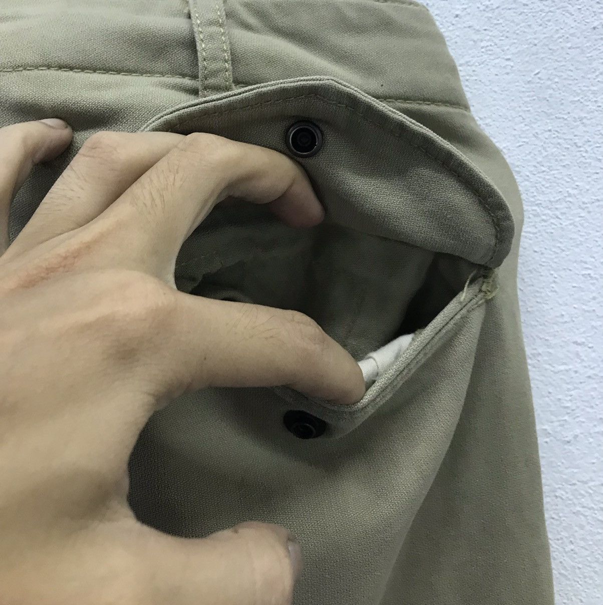 Alpha Industries Vintage Alpha Industries inc Cargo Pants Size US 29 - 12 Thumbnail