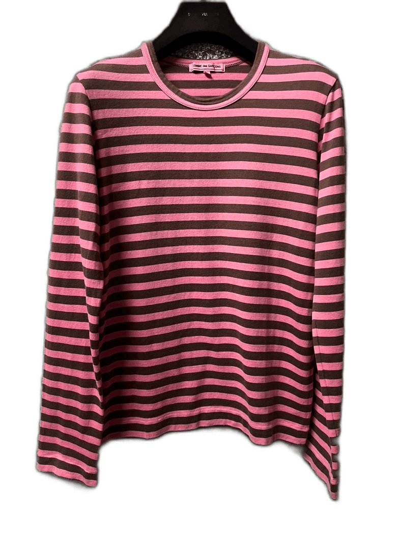 Comme des Garcons Comme des Garçons Striped Long-Sleeve T-Shirt Size US S / EU 44-46 / 1 - 1 Thumbnail