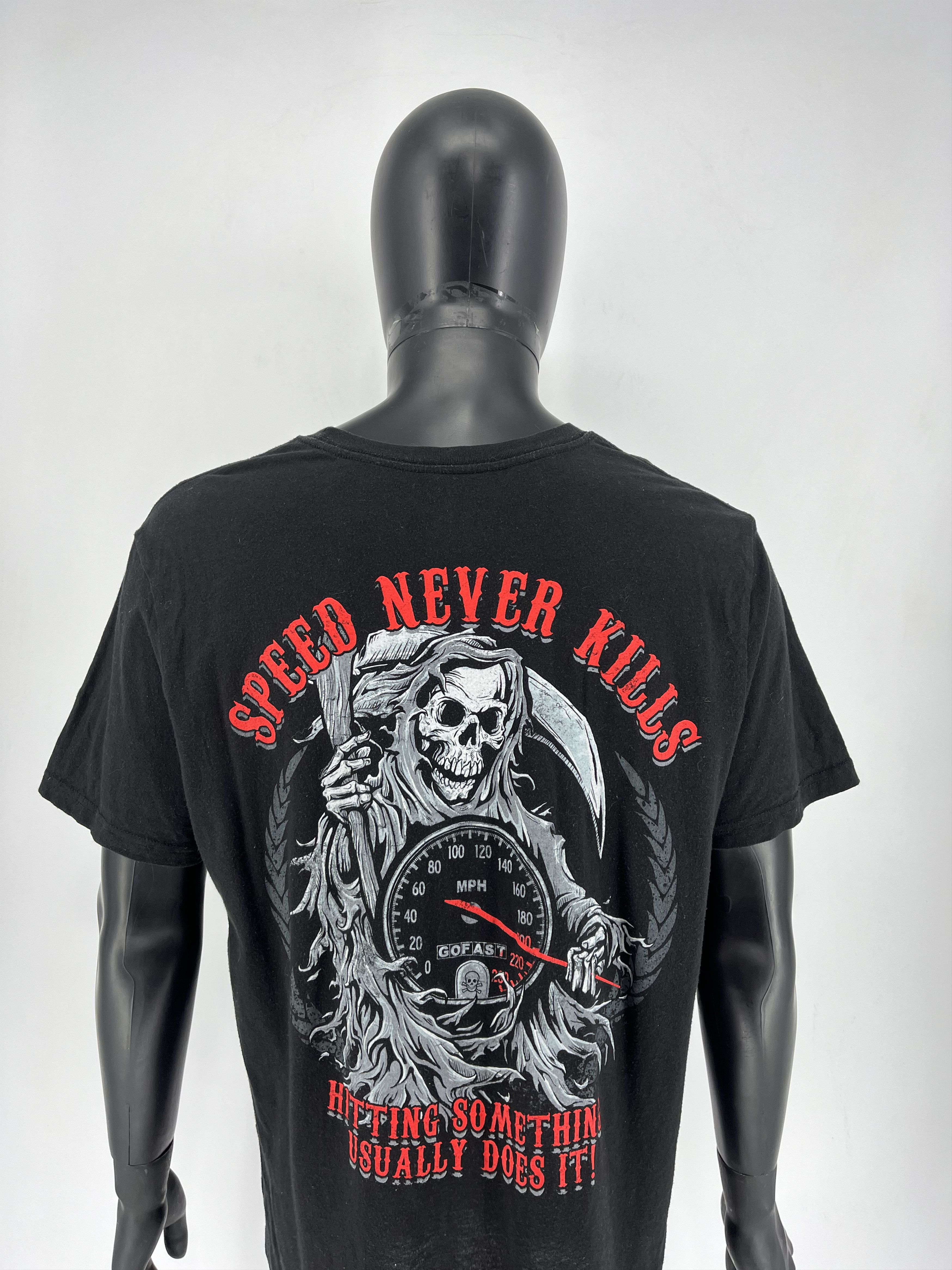 Harley Davidson Lethal Threat MOTORGEAR Skull Motorcycle Biker Speed Doesn’t Size US XL / EU 56 / 4 - 1 Thumbnail