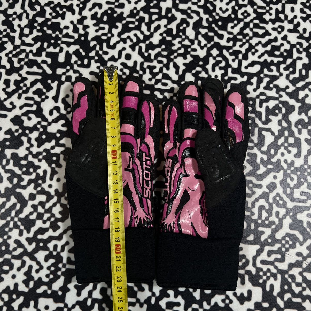 Japanese Brand Vintage Y2K SCOTT Sexy Porn Girl Print Gloves Ski Snow Style Size ONE SIZE - 10 Thumbnail