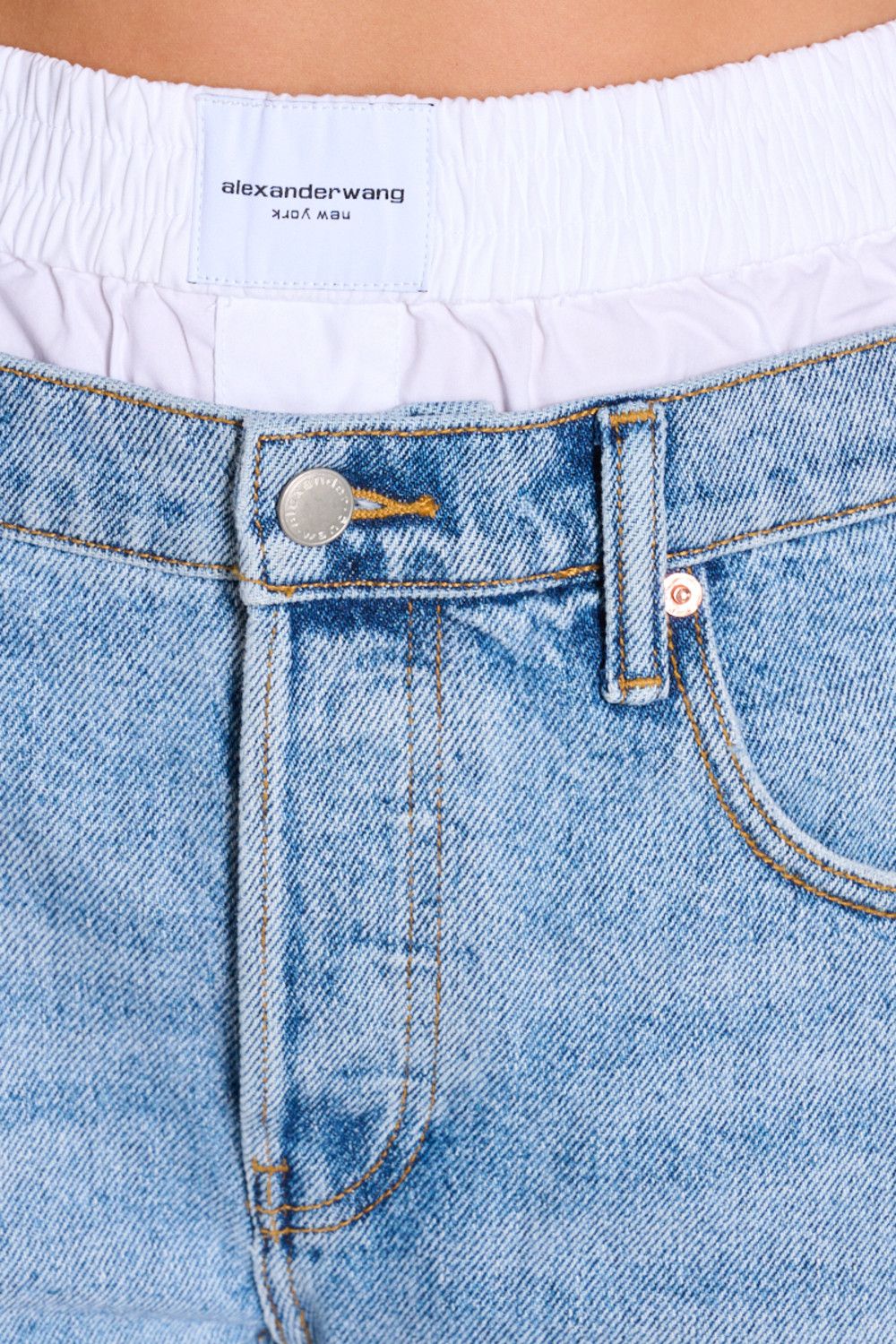 Alexander Wang o1s22i1n0225 Jeans in Blue Size 27" / US 4 / IT 40 - 4 Thumbnail