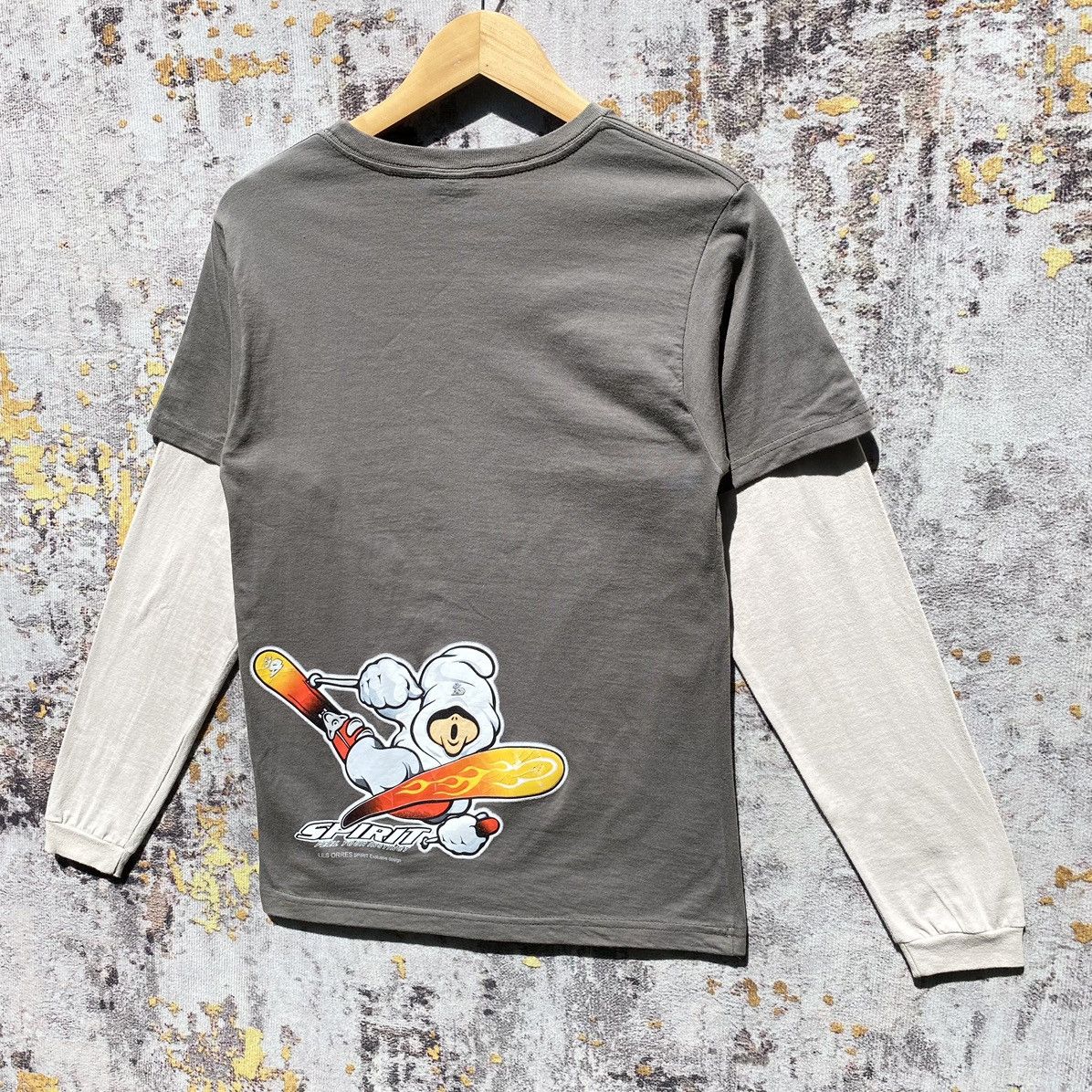 Vintage Vintage Spirit Hip Hop Graffiti Shirt Skiing Fear Nothing Size US S / EU 44-46 / 1 - 4 Thumbnail