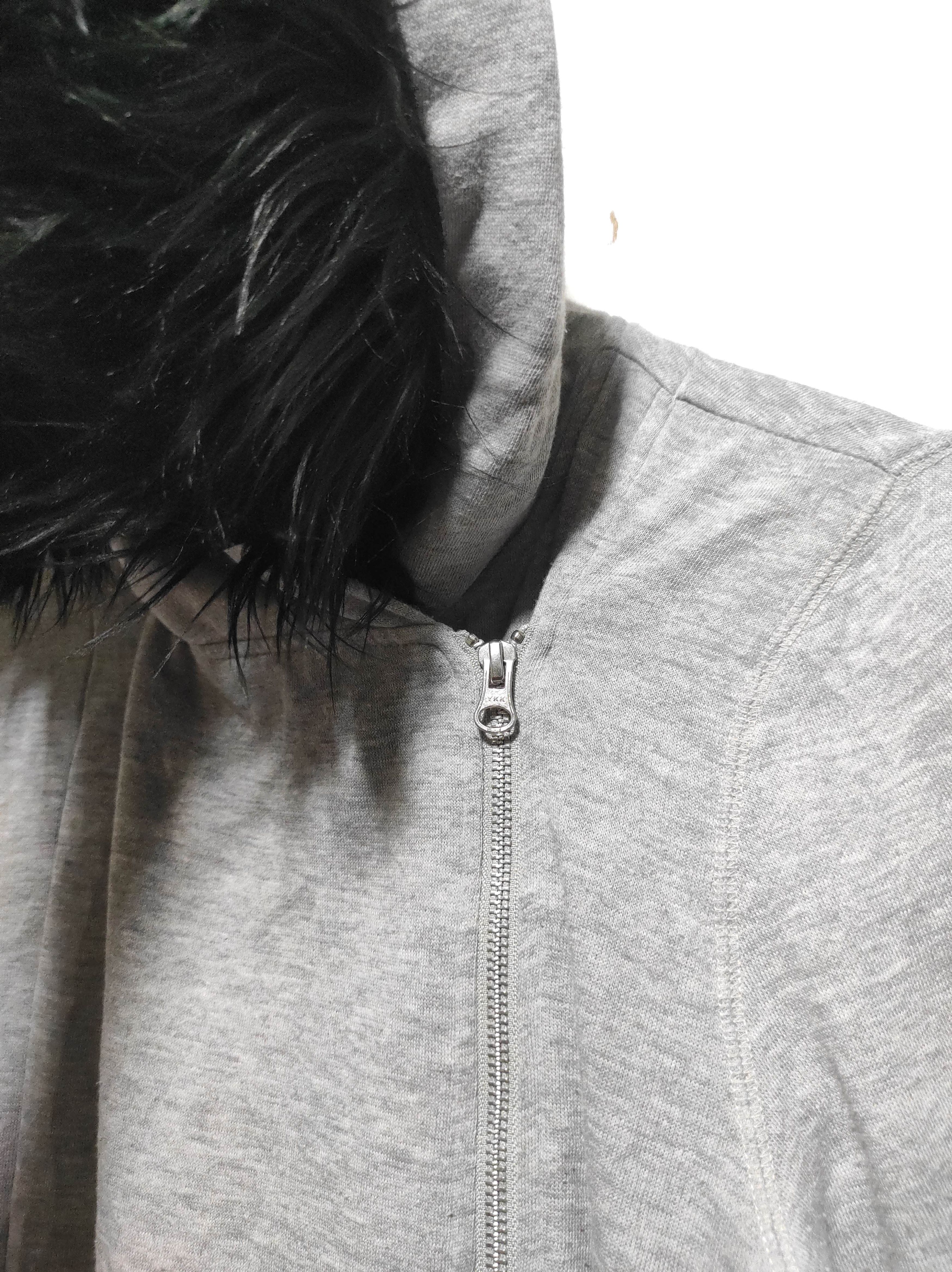 Hysteric Glamour N' Asymetrical Zip Fur Hoodie LGB IfSixWasNine style Size US M / EU 48-50 / 2 - 6 Thumbnail