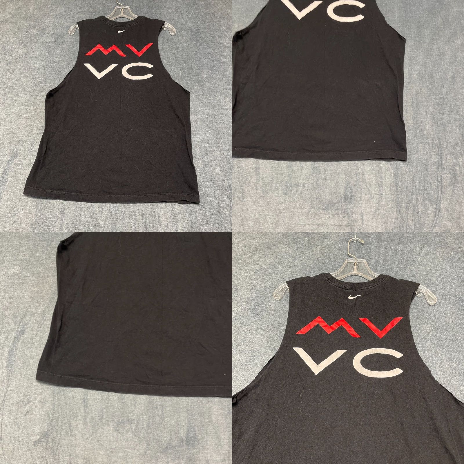 Nike Nike Mountain View Volleyball Club Tank Top Mens Medium Black Logo Workout Size US M / EU 48-50 / 2 - 8 Thumbnail