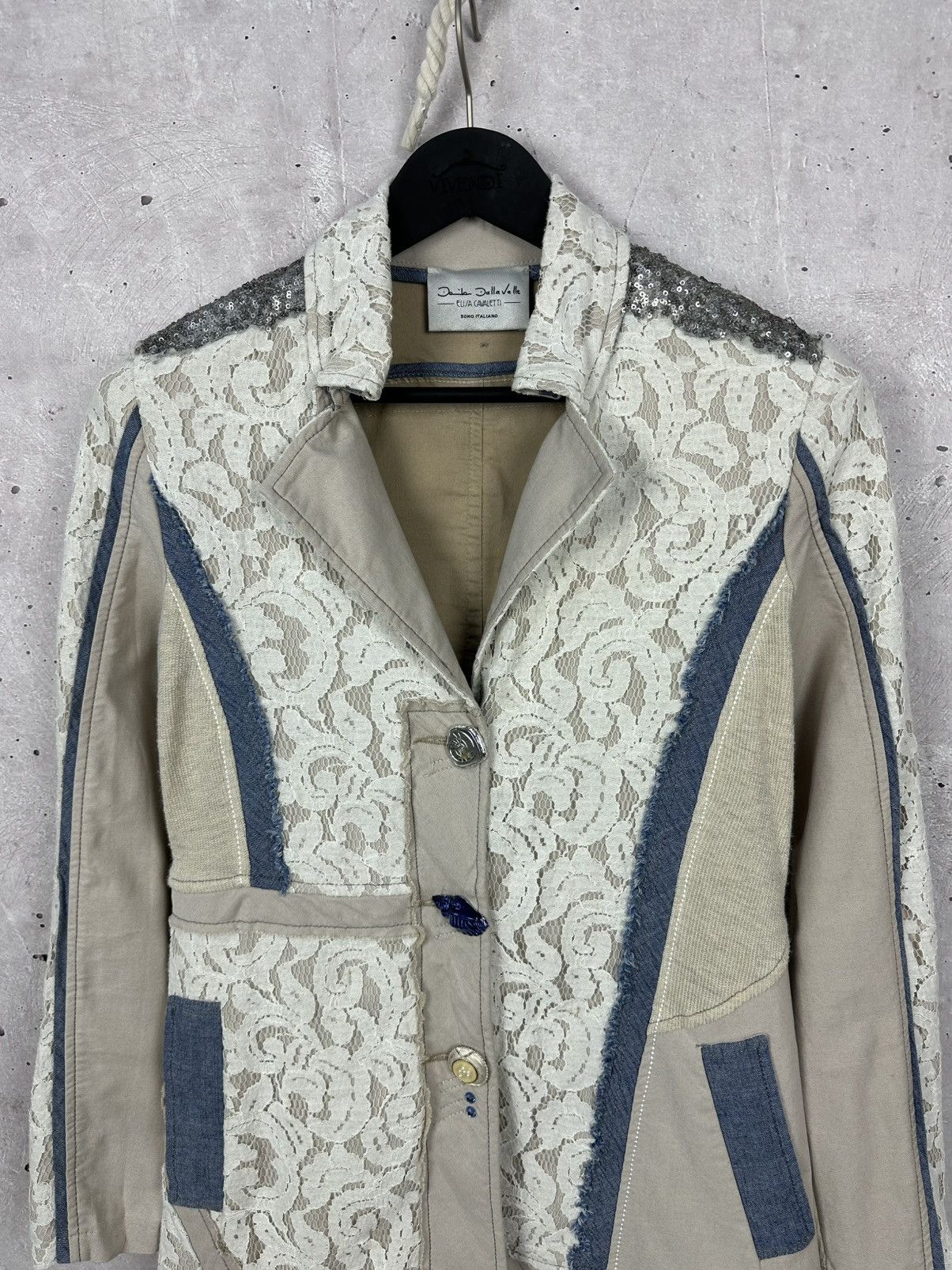 Elisa Cavaletti × Vintage Elisa Cavaletti Sono Italiano Deigner Gepur Women’s Coat Size M / US 6-8 / IT 42-44 - 2 Thumbnail