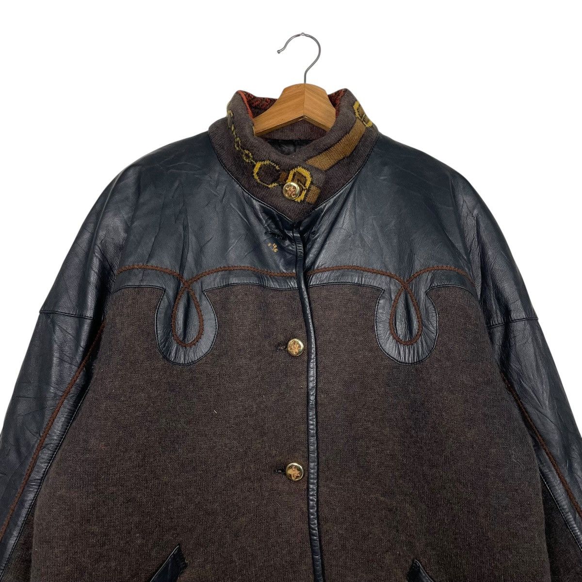 Torras Torras Leather Jacket Made In Spain Size L / US 10 / IT 46 - 2 Thumbnail