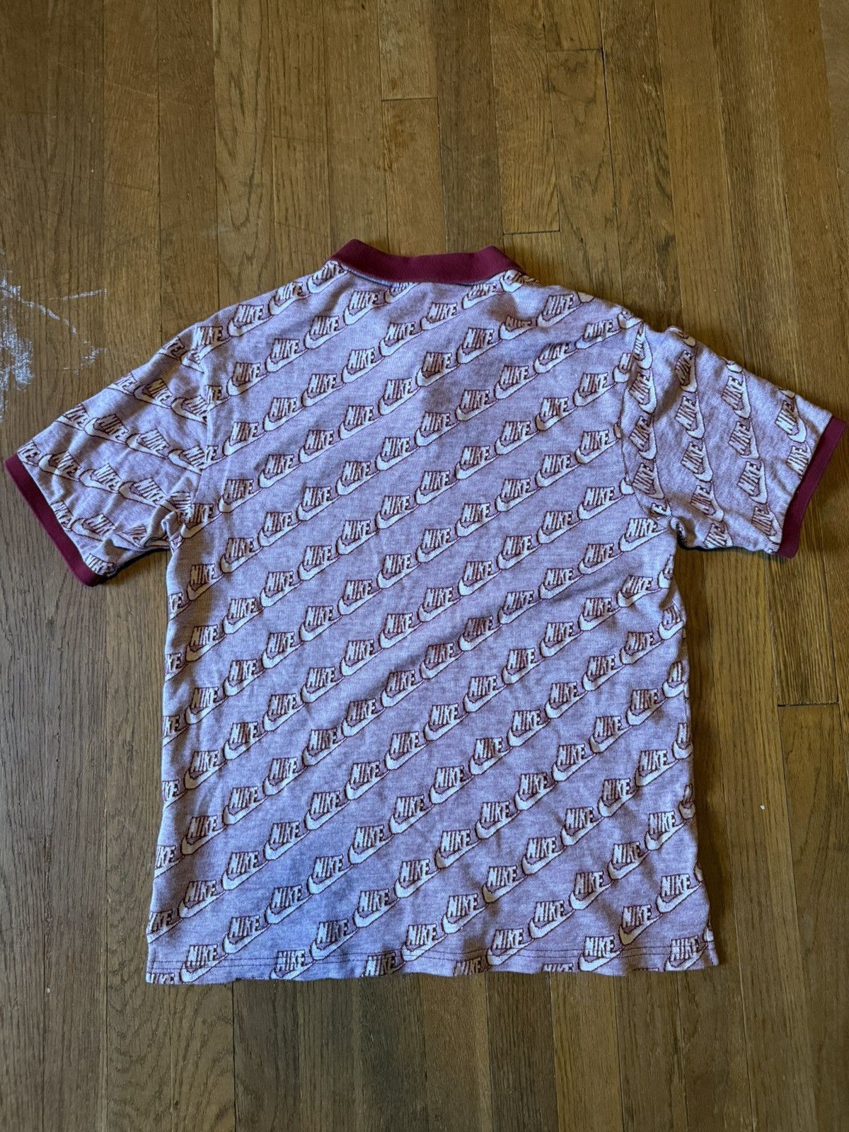 Supreme Supreme Nike Jacquard Polo red Size US M / EU 48-50 / 2 - 4 Thumbnail