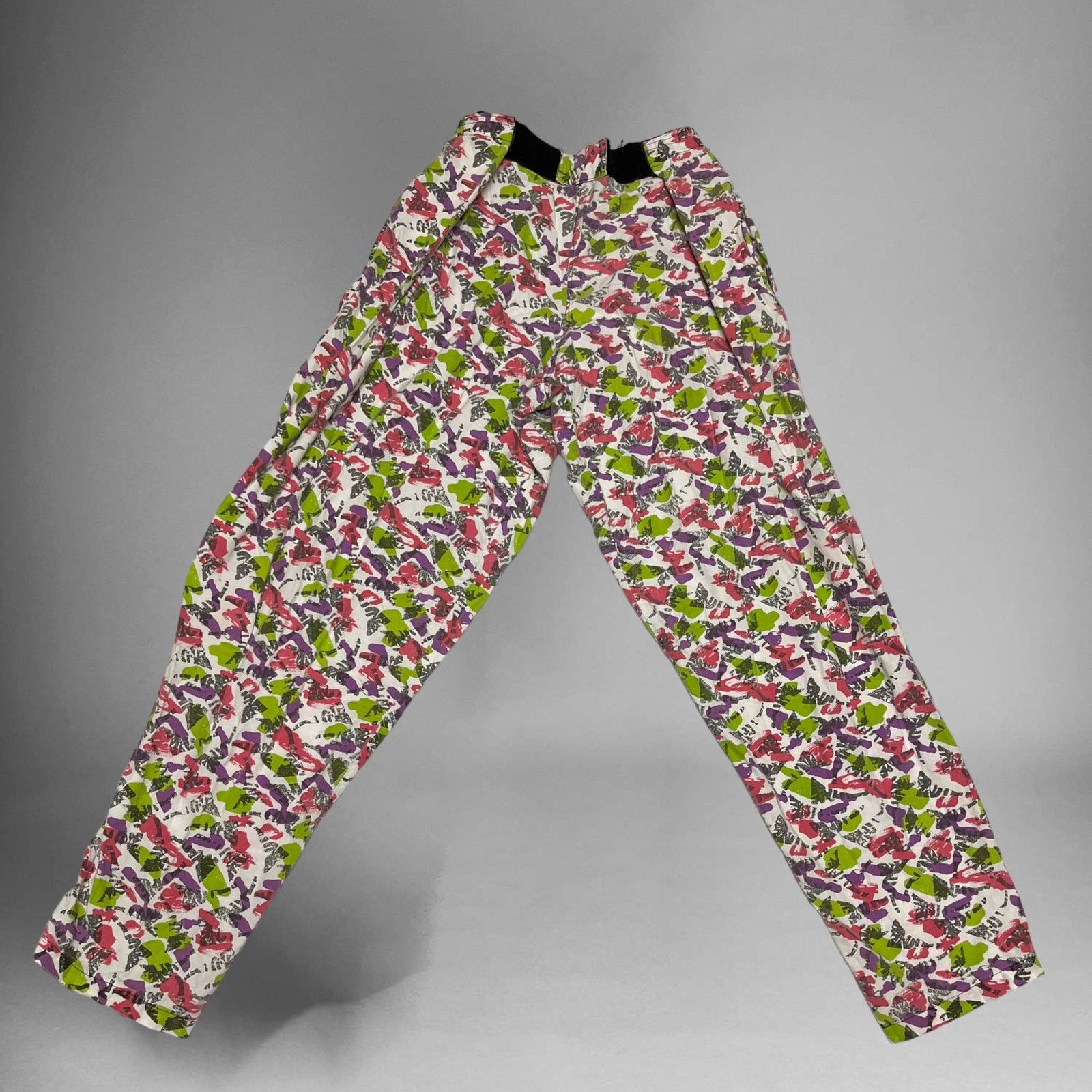 Homemade Vintage 90's MC Hammer Pants Adjustable Waist Parachute O-08 Size 30" / US 8 / IT 44 - 1 Thumbnail