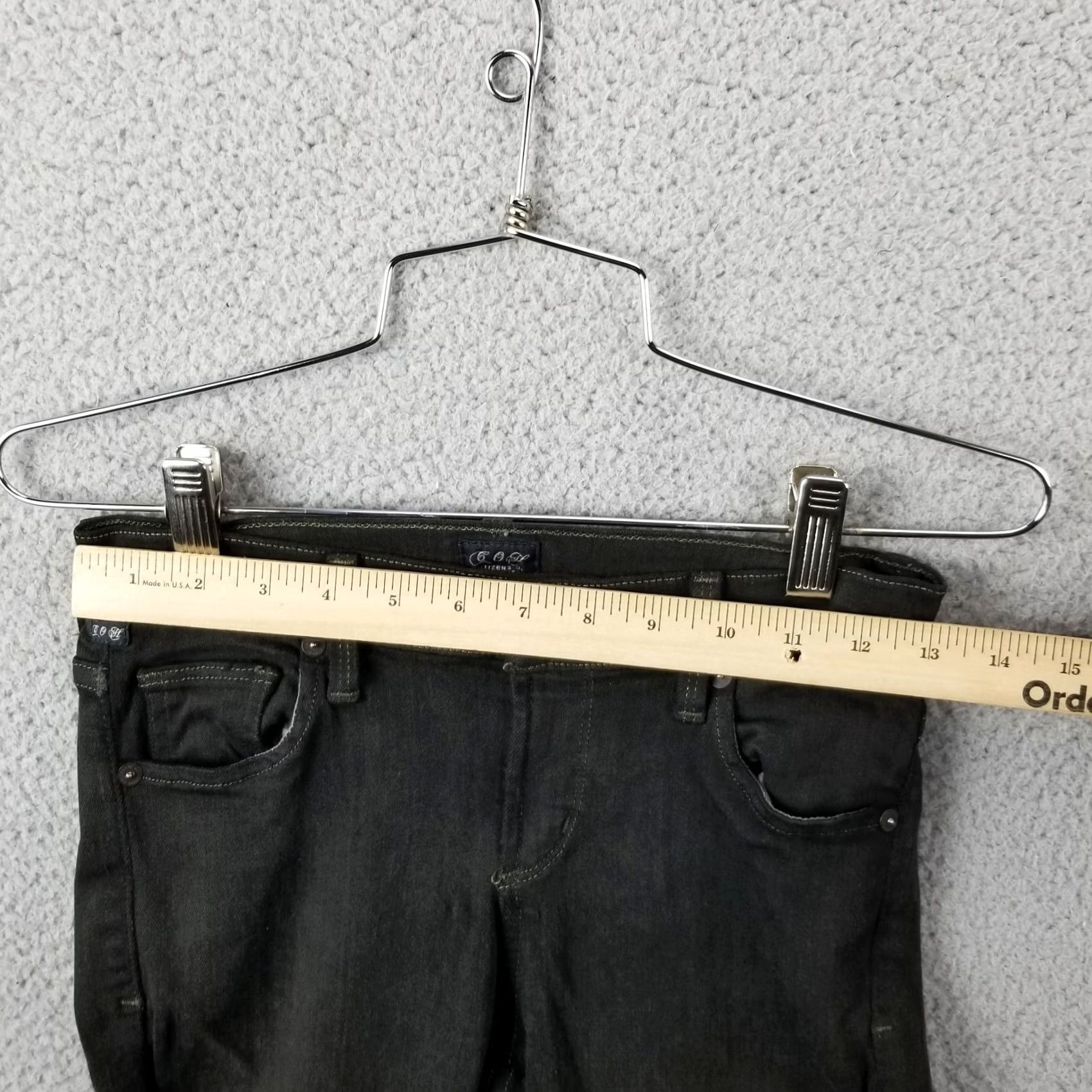 Citizens Of Humanity Citizens of Humanity Jeans Women 26 Avedon Slick Skinny Leg Stretch Black 26X29 Size 26" / US 2 / IT 38 - 4 Thumbnail