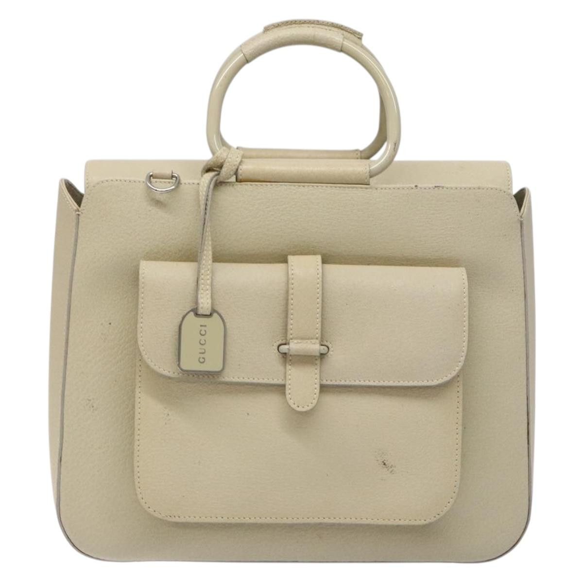 Gucci GUCCI Handbag Leather Beige 000 2058 0307 5 Size ONE SIZE - 2 Thumbnail