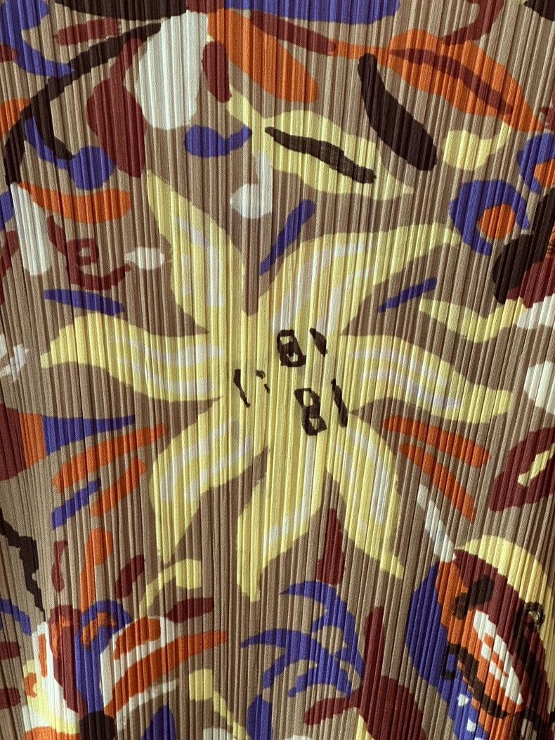 Issey Miyake Issey Miyake size:3 A brownish-yellow Mexican music top Size S / US 4 / IT 40 - 2 Thumbnail