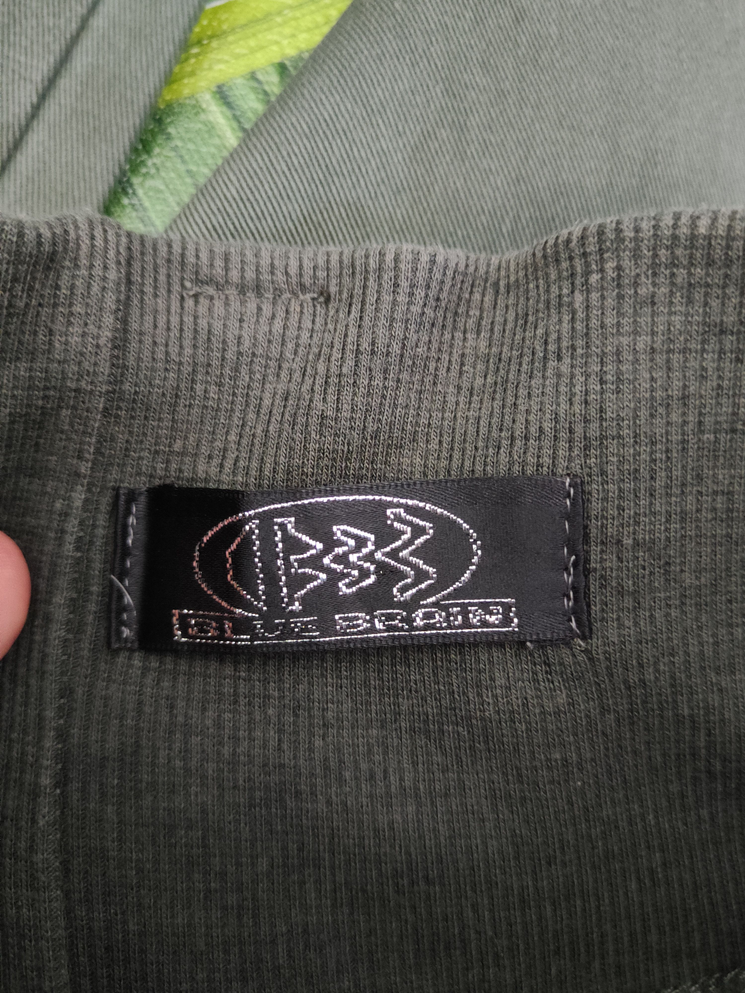 Japanese Brand DL Blue Brain Dark Green Multipocket Joggers #2398 Size 27" / US 4 / IT 40 - 13 Thumbnail