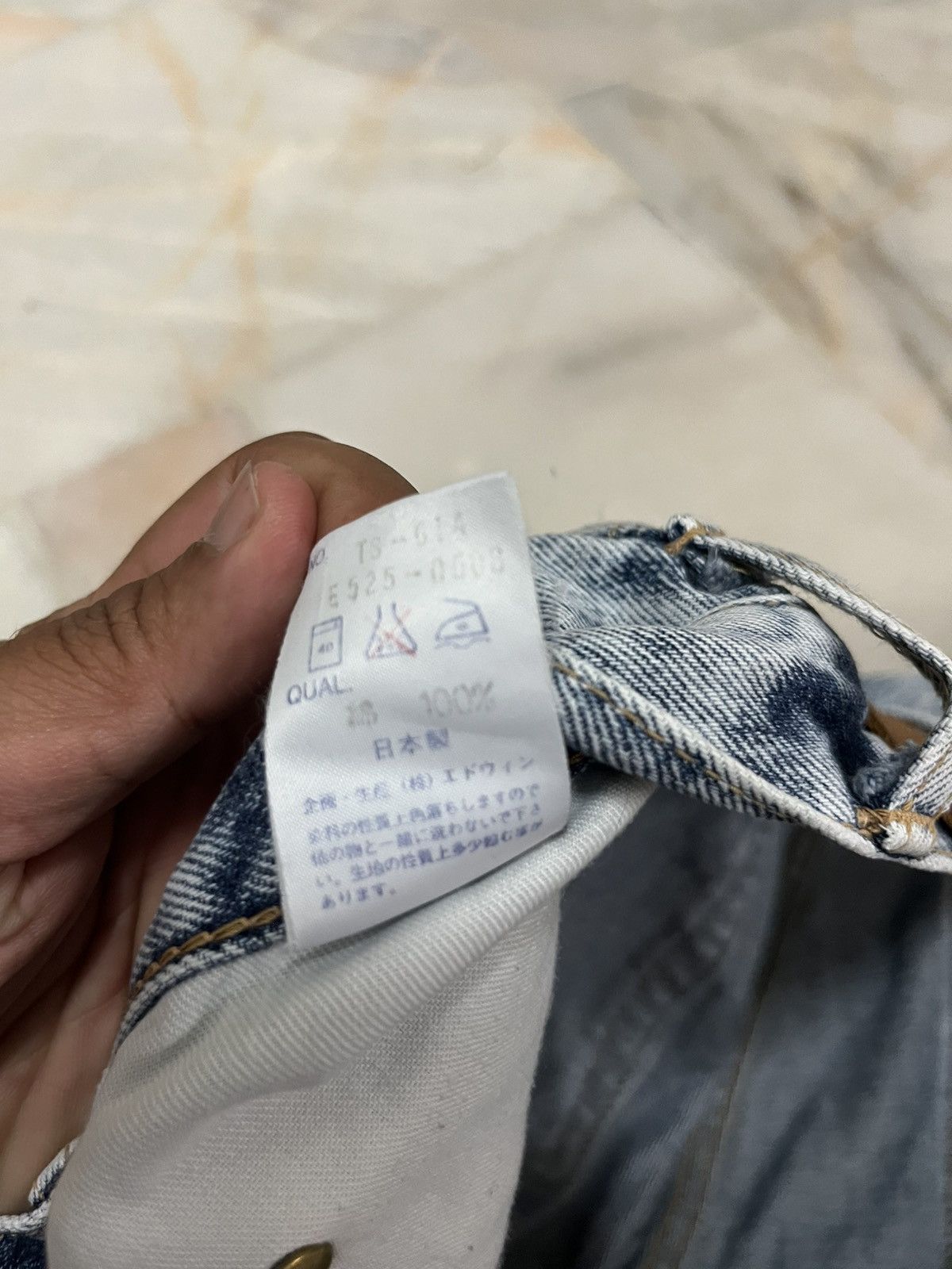 Edwin EDWIN ASID-WASH DENIM JEANS Size US 34 / EU 50 - 11 Thumbnail