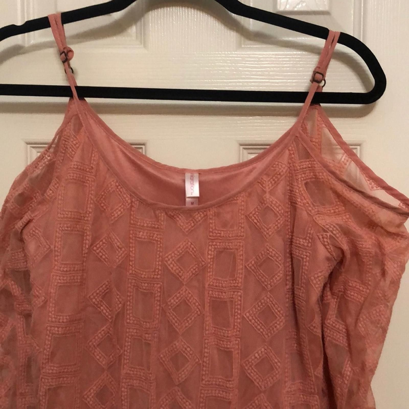 Target Basics Coral off shoulder dress Size M / US 6-8 / IT 42-44 - 2 Thumbnail