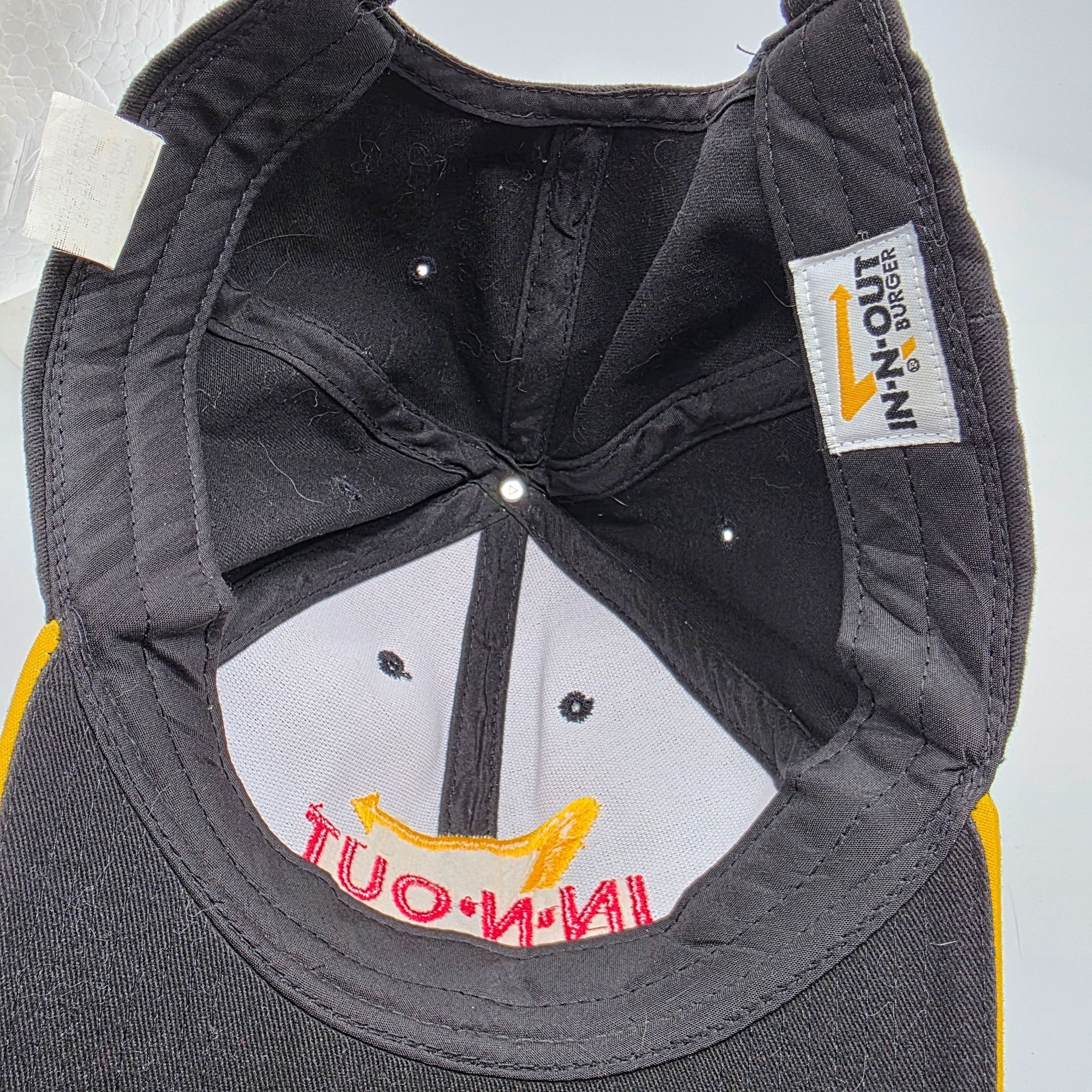 Other In N Out Burger Black Adjustable Baseball Cap With Logo Embr Size ONE SIZE - 7 Thumbnail