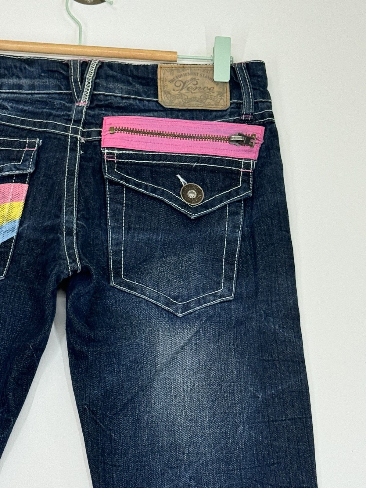 Designer × Japanese Brand × Vintage VTG VENCE DAICOCK PRINTED PATCHES DENIM Size US 30 / EU 46 - 10 Thumbnail
