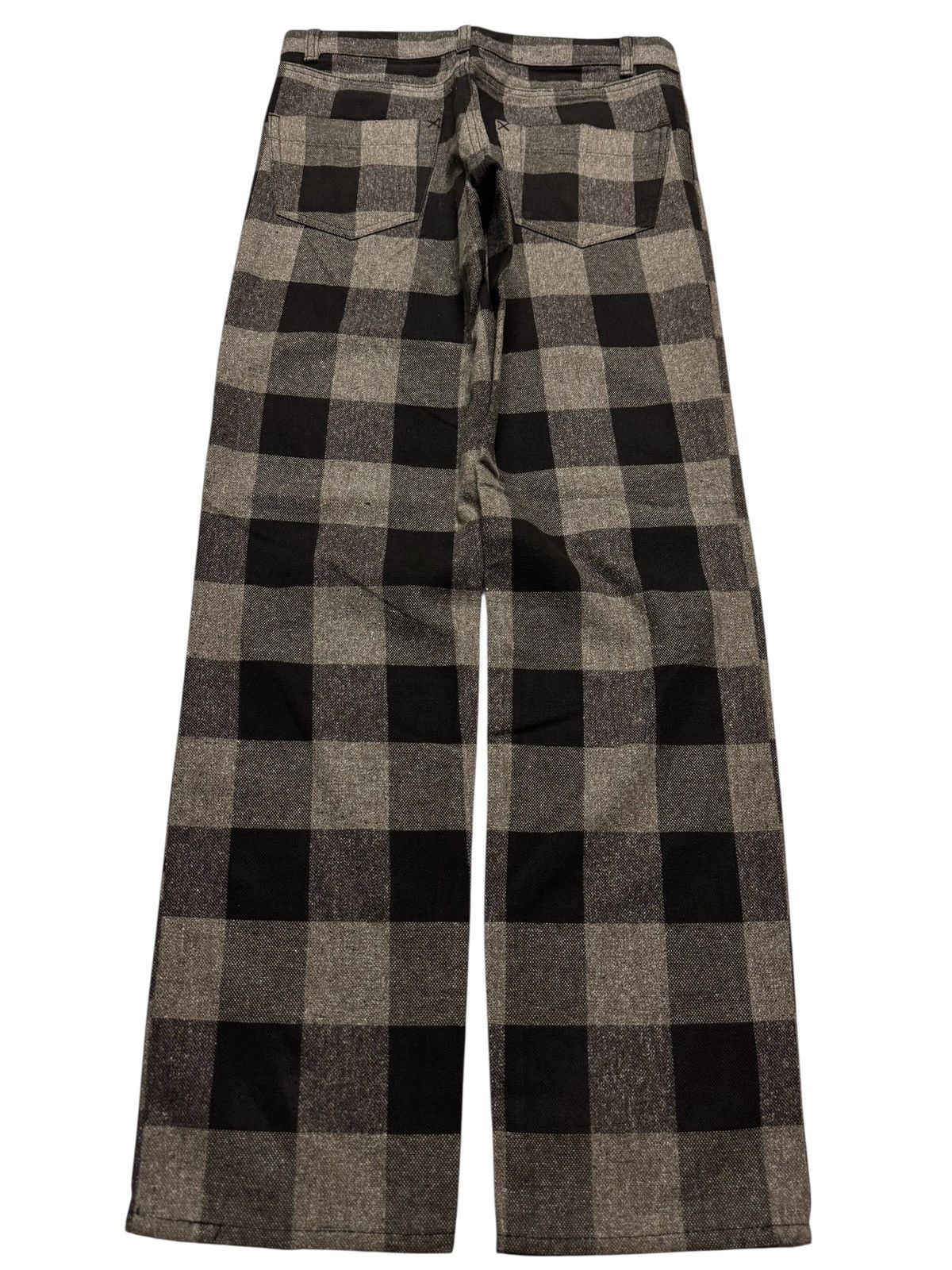 VINTAGE💥90s STYLE JAPANESE BUFFALO CHECK PLAID WOOL PANTS