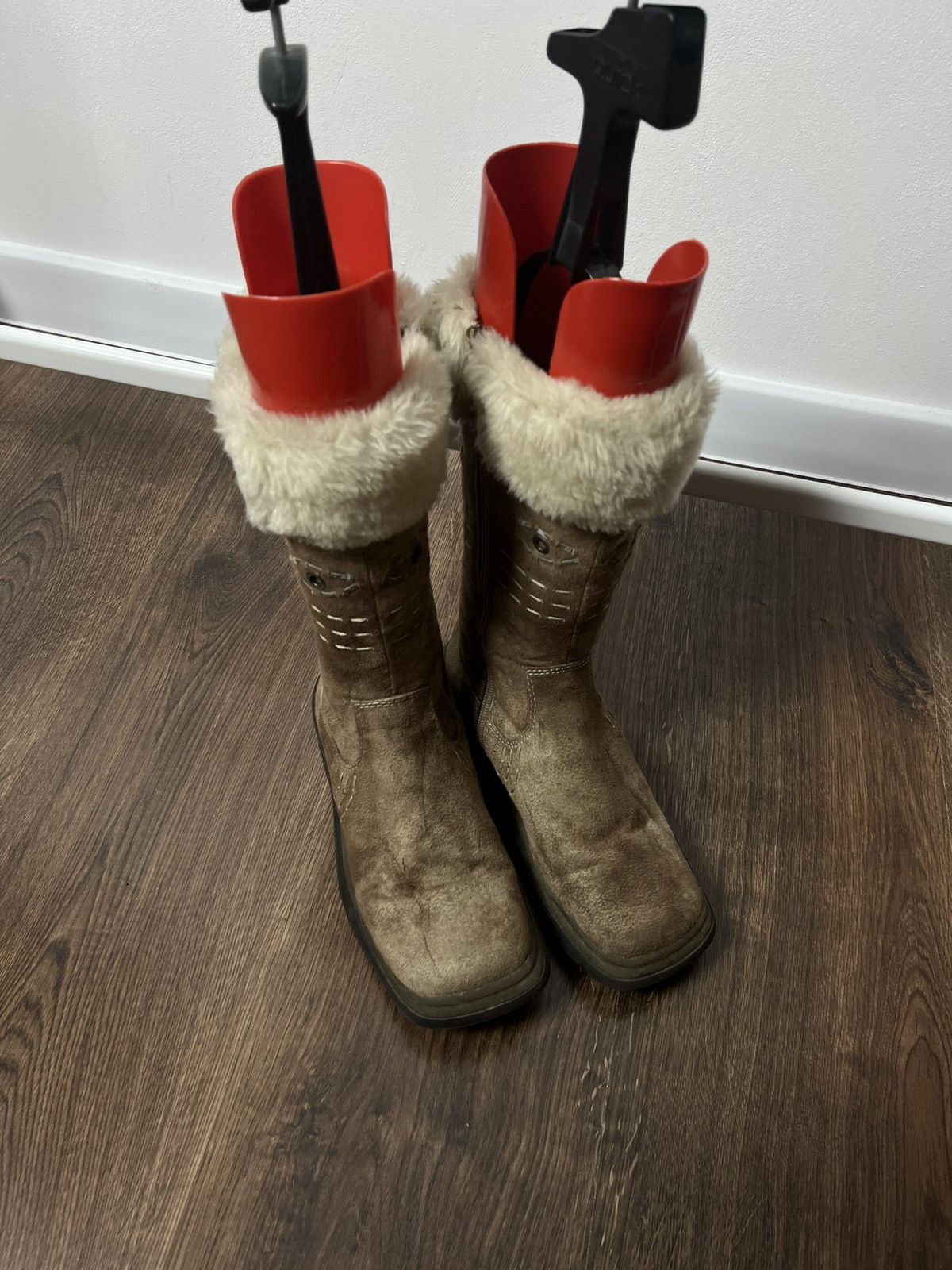 A.S.98 × If Six Was Nine Avante Garde Suede Fur Hi Women’s Boots Shoes 37 eu Size US 7 / IT 37 - 4 Thumbnail