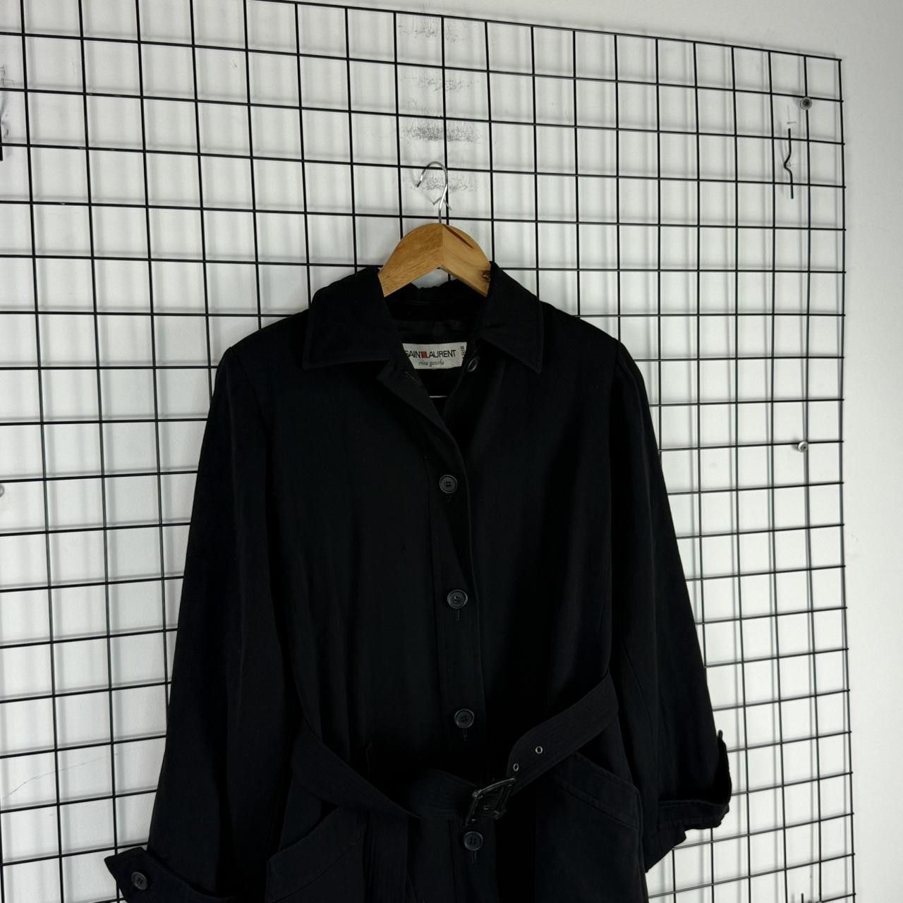 Saint Laurent Paris Saint Laurent Rive Gauche Wool Coat Womans Vintage 90s Size M / US 6-8 / IT 42-44 - 5 Thumbnail