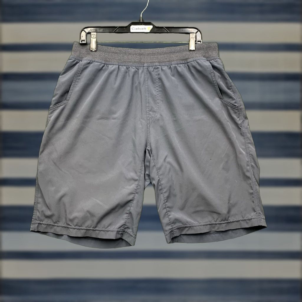 Prana PRANA Shorts Mens Large Vaha Standard Fit Stretch Hiking Outdoor Grey M3VAHS116 Size US 33 - 1 Thumbnail