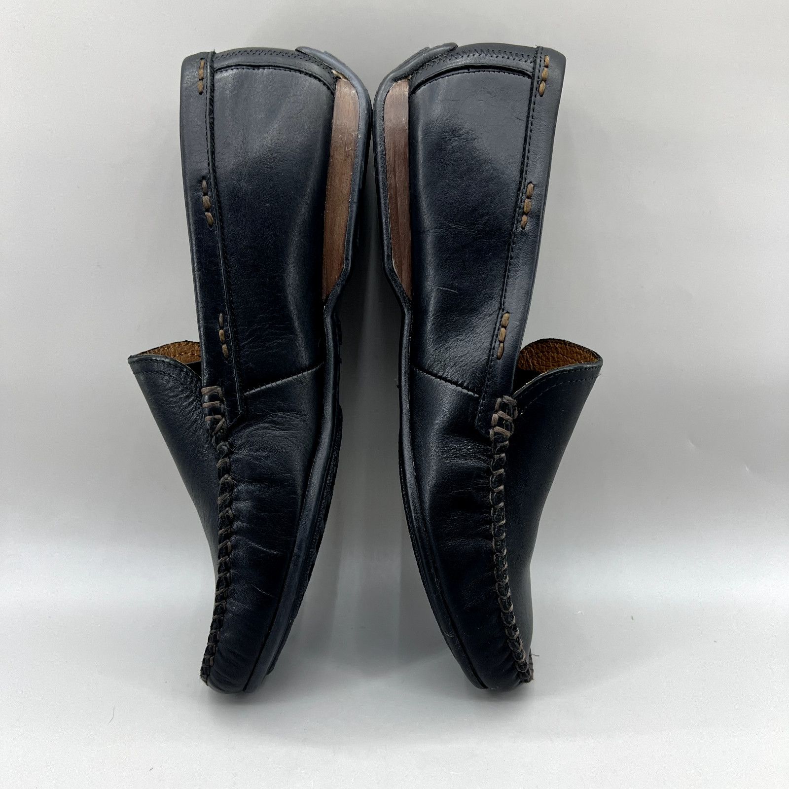 Frye Frye Lewis Venetian Slip-On Moccasins Men Size 11.5 D Black Size US 11.5 / EU 44-45 - 6 Thumbnail