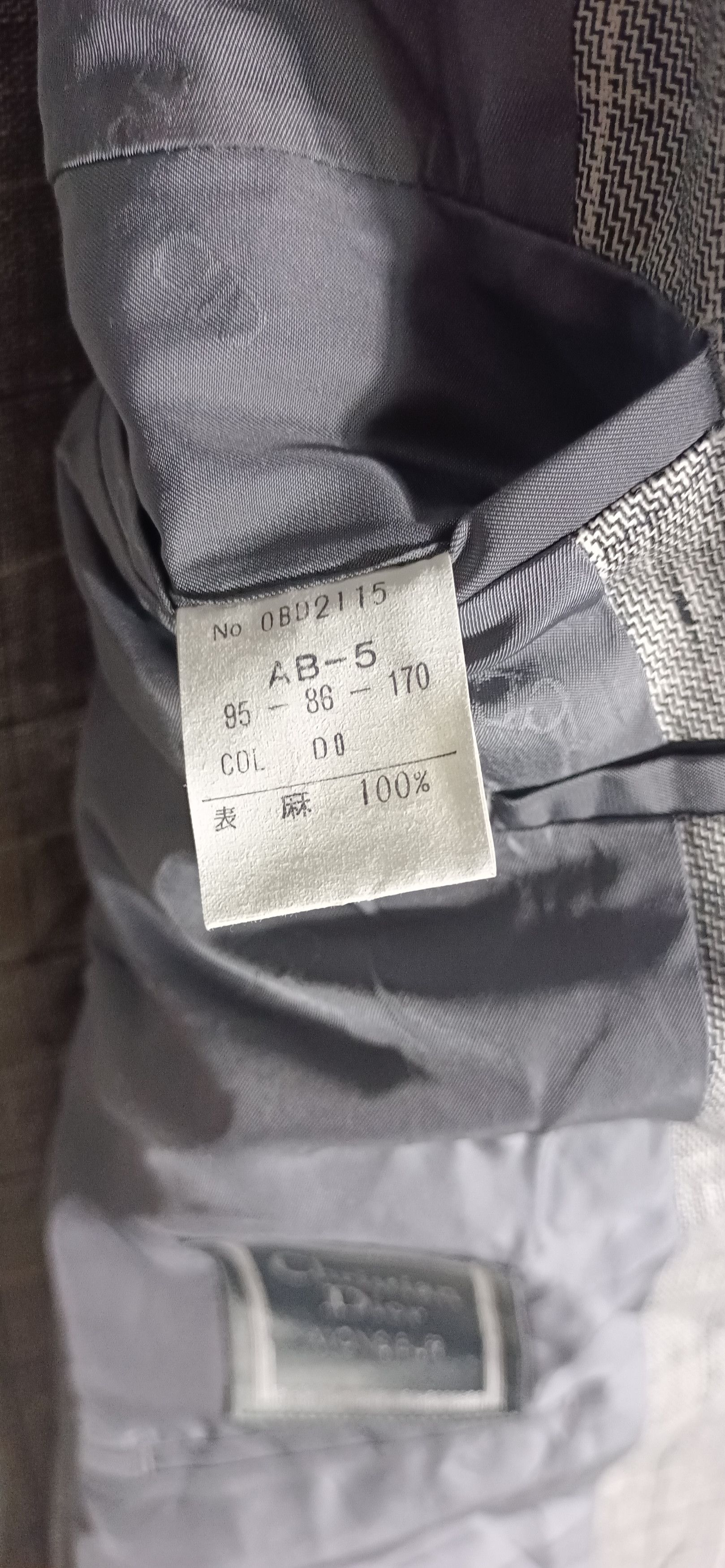 Christian Dior Monsieur × Dior Christian Dior Monsieur Wool Suit Size 42L - 12 Thumbnail