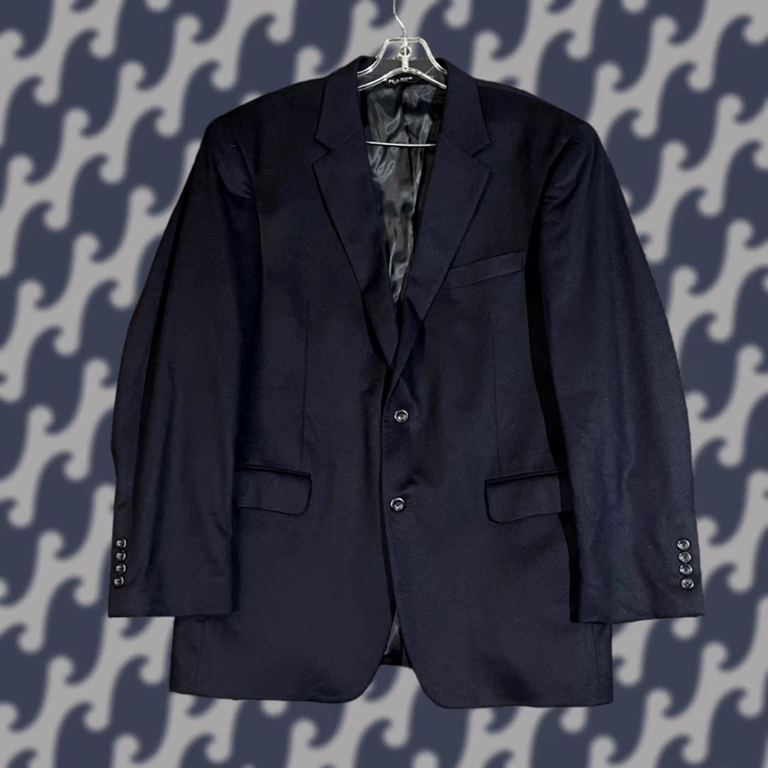 Jos. A. Bank Jos. A. Bank Blazer Sport Coat 42R Navy 100% Cashmere 2 Button Jacket Mens Regular Blue Size 42R - 1 Thumbnail