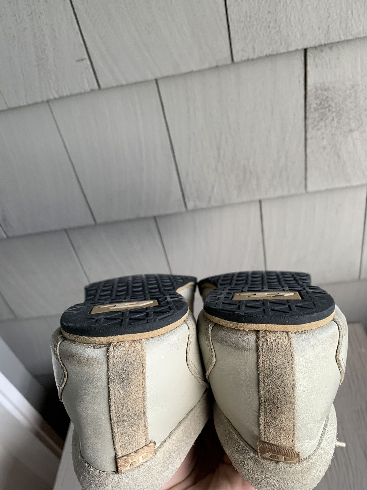 Diesel × Vintage 2000s Diesel Wish Sneakers Y2K Vintage Square Toe MM Leather Size US 10 / EU 43 - 7 Thumbnail