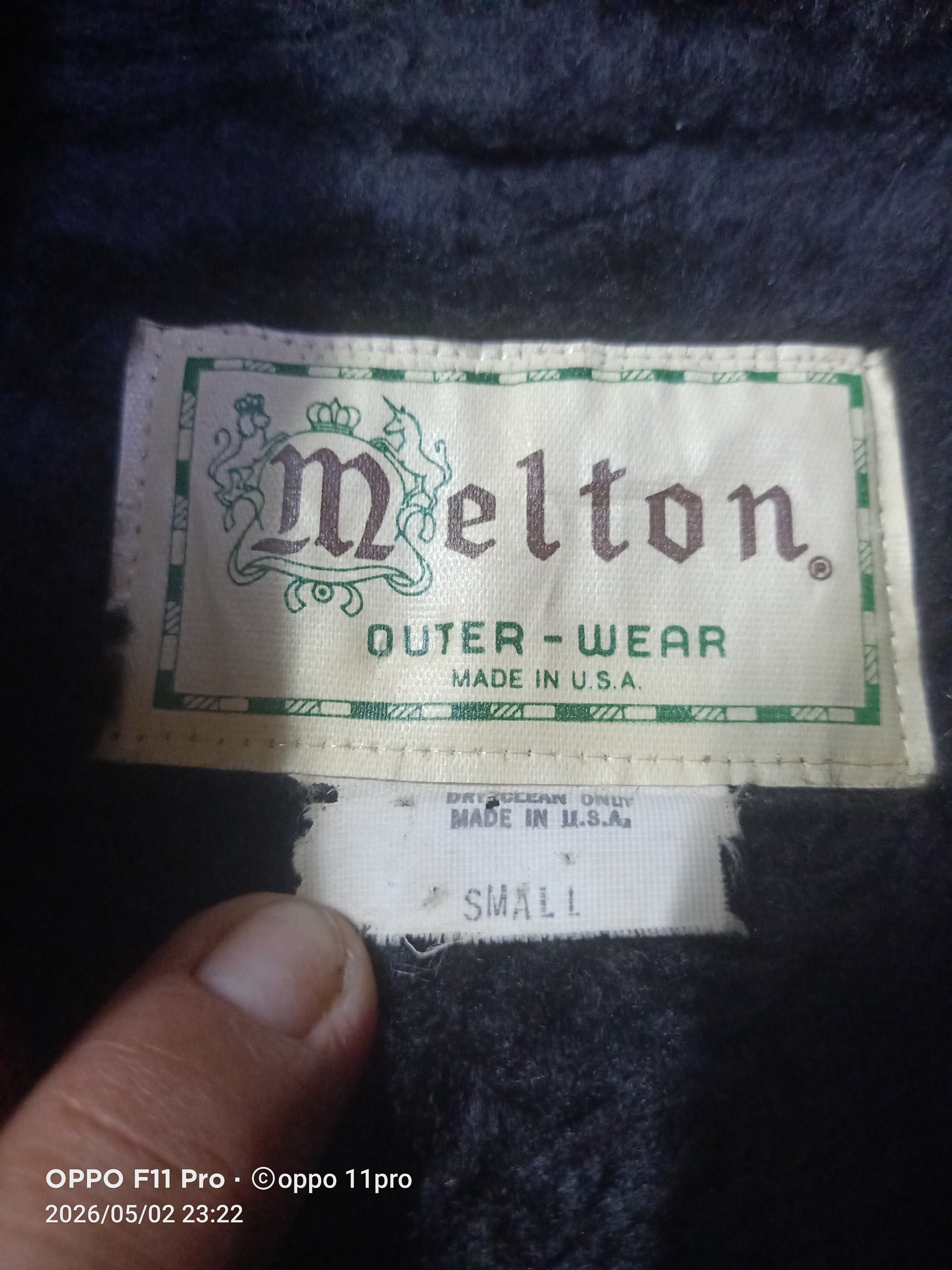 Other 💥Vintage MELTON 50S Wool Bufallo HOODIES ZIPPER MEN 💥 Size US L / EU 52-54 / 3 - 3 Thumbnail