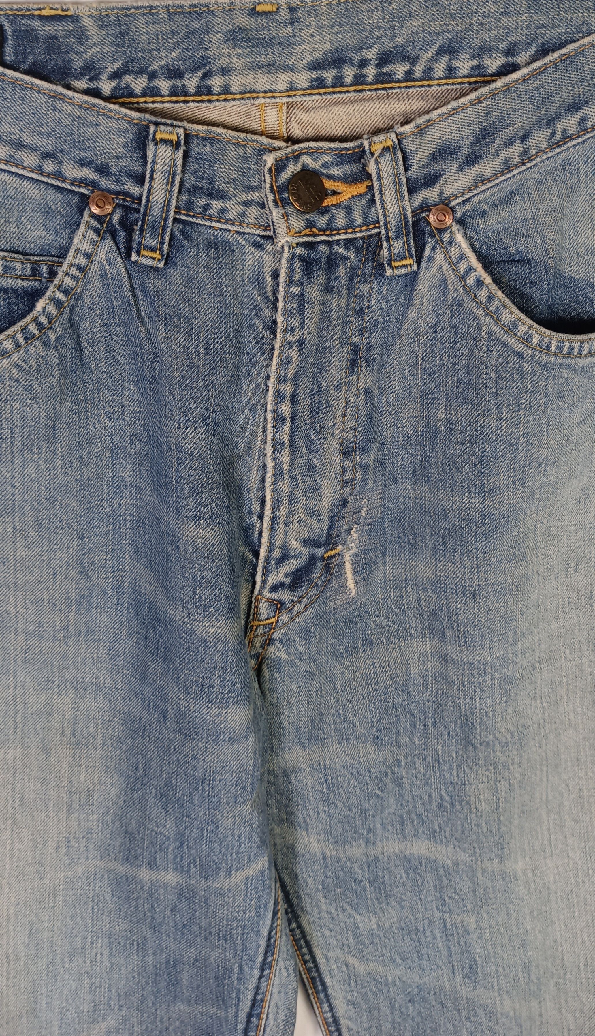 If Six Was Nine × Lee × Vintage Vintage Lee Riders Full Selvedge Talon Zipper Size US 29 - 3 Thumbnail