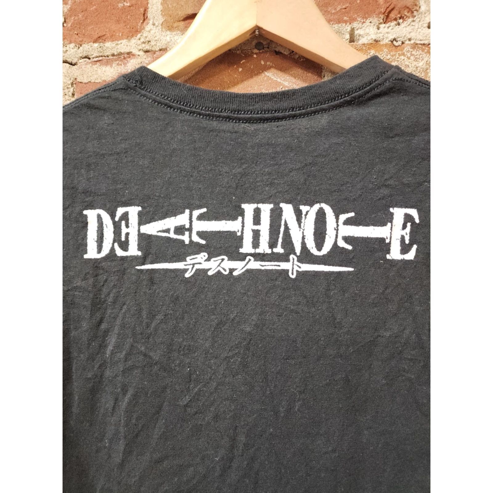 Vintage VINTAGE Death Note Misa Amane Anime Shirt Unisex Adults T-Shirt Medium Black 100% Cotton Logo Short Sleeve Crew Neck Regular Mens Womens Size M / US 6-8 / IT 42-44 - 5 Thumbnail