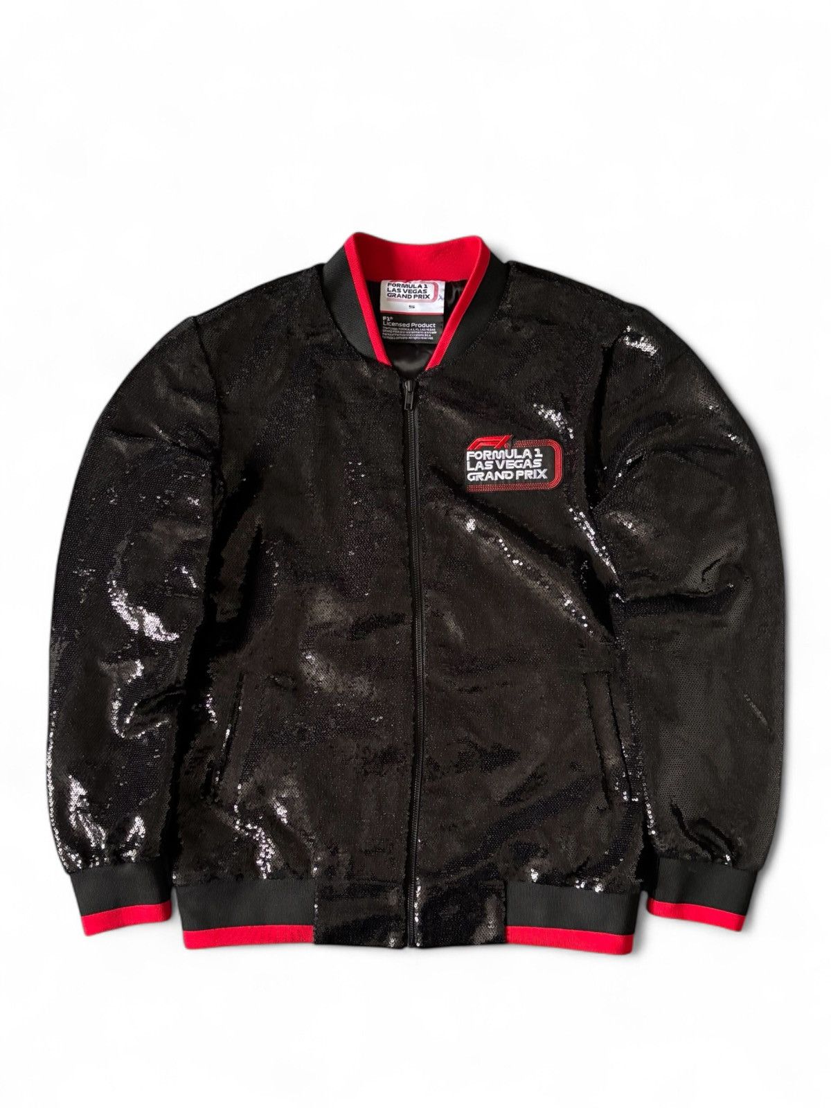 Formula 1 Formula 1 Grand Prix Las Vegas 2023 Sequined Bomber Jacket Size US S / EU 44-46 / 1 - 2 Thumbnail
