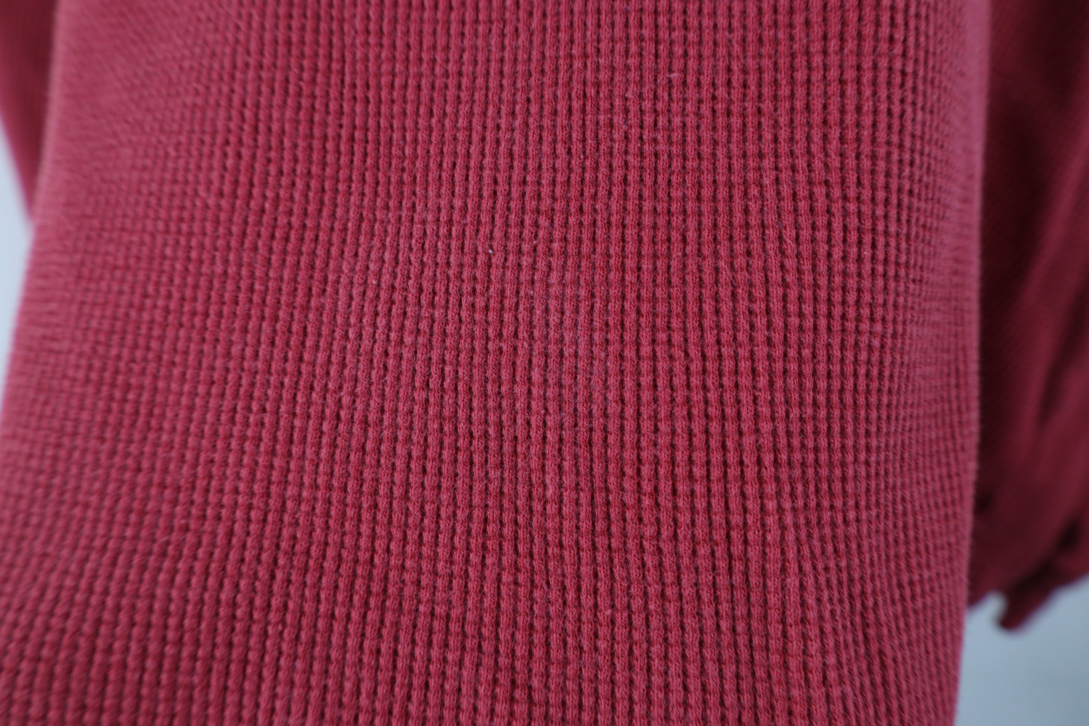 Vintage Vintgae 90s Streetwear Thermal Waffle Knit Henley T-Shirt Size US XXL / EU 58 / 5 - 10 Thumbnail