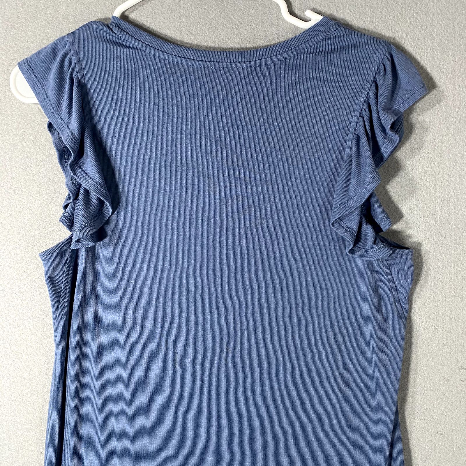 Other Matilda Jane V Neck Long Ruffle Shoulder Blue Dress Womans M Size M / US 6-8 / IT 42-44 - 6 Thumbnail