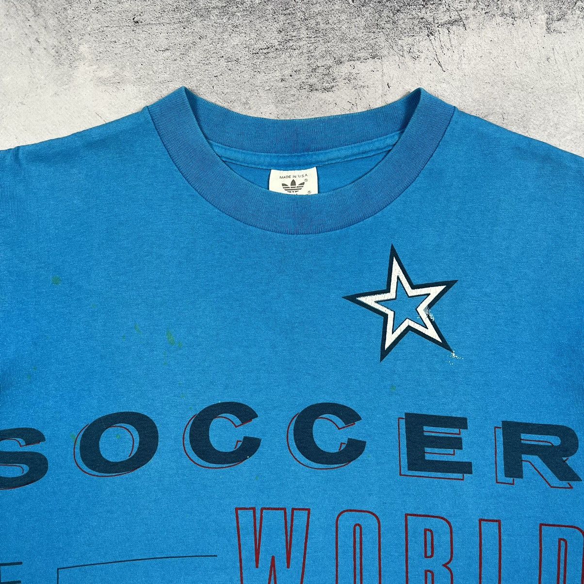 Adidas Vintage Adidas Soccer World Champion rare tee 1994 Size US S / EU 44-46 / 1 - 3 Thumbnail