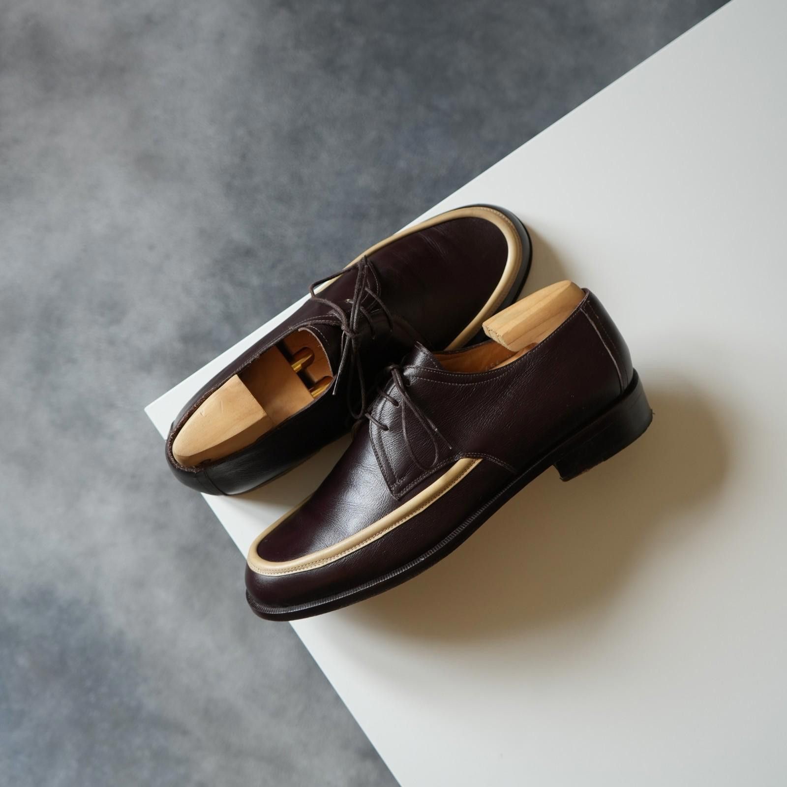 Giorgio Armani 2000's Giorgio Armani Two-Tone Toe Derby Shoes US9 VINTAGE Size US 8 / EU 41 - 1 Thumbnail