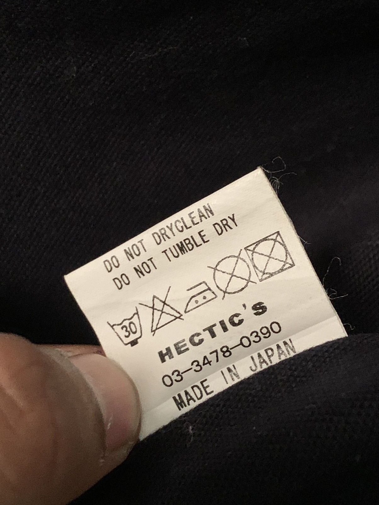 Designer × If Six Was Nine × Japanese Brand Genuine Hectic Product Denim Jacket Very Rare Design Size US M / EU 48-50 / 2 - 18 Thumbnail